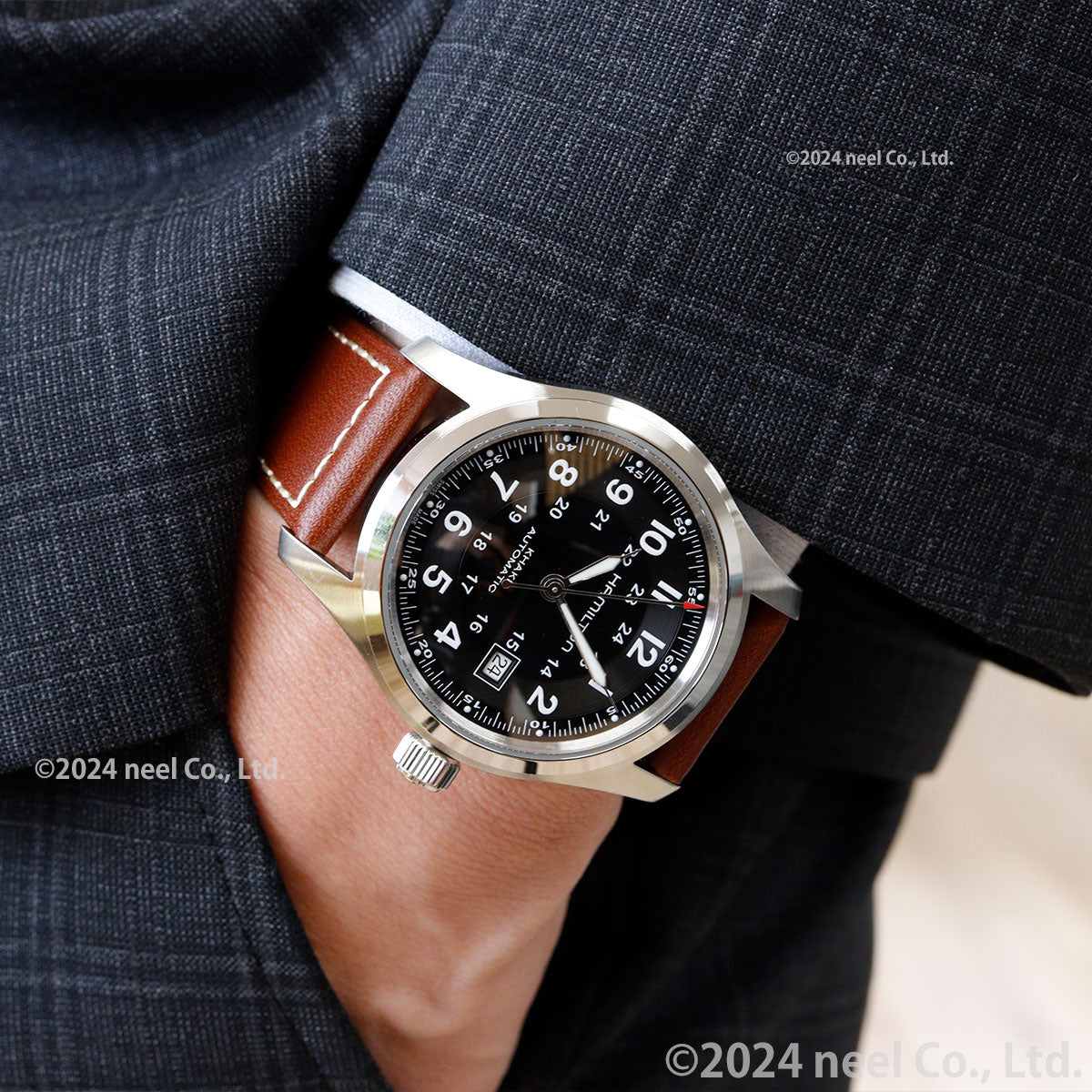 ハミルトン HAMILTON カーキ フィールド H70555533 腕時計 メンズ 自動巻き KHAKI FIELD AUTO【正規品】【60回分割手数料無料!】