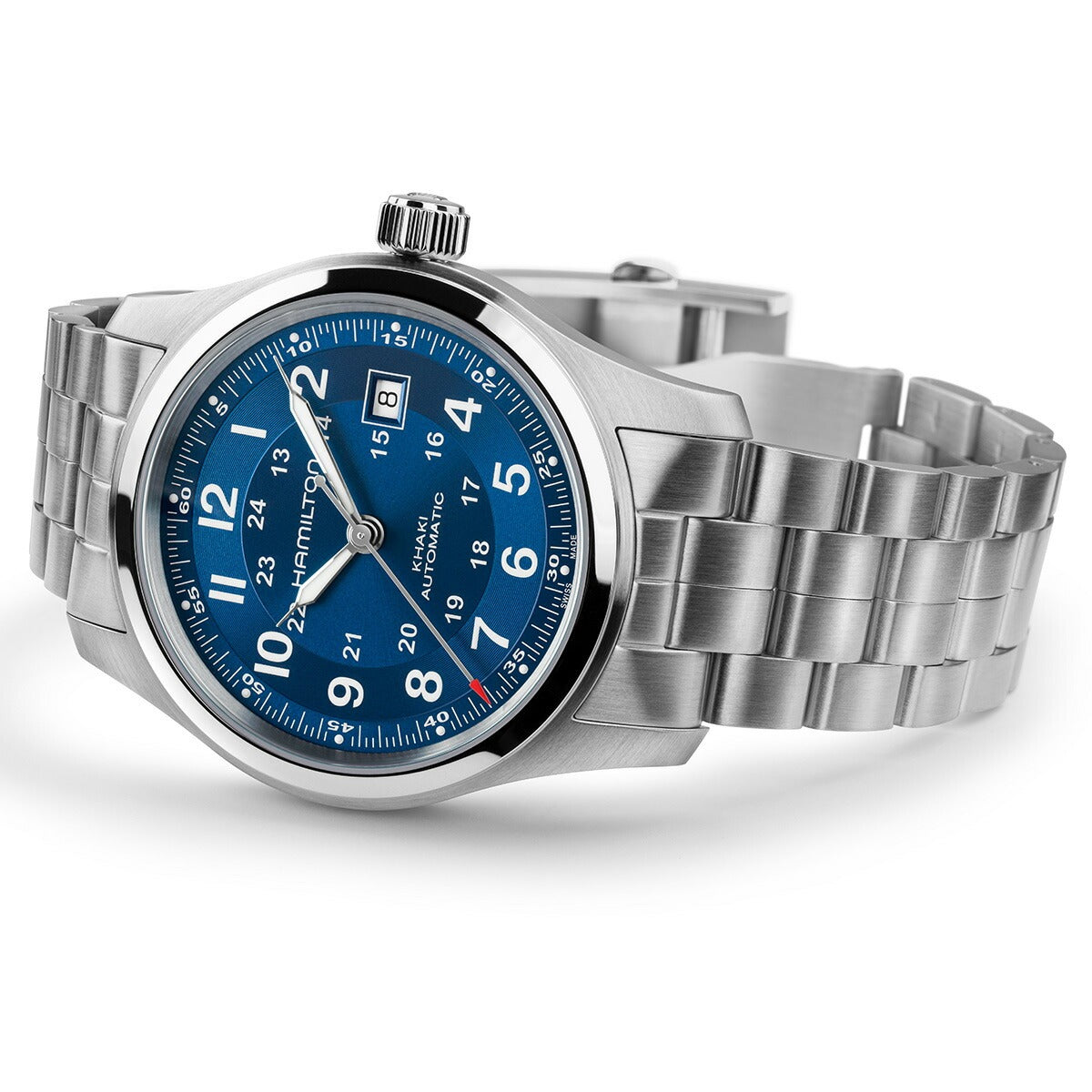 ハミルトン HAMILTON カーキ フィールド オート 42MM H70605140 腕時計 メンズ 自動巻き KHAKI FIELD AUTO 42MM【2025 新作】【正規品】【60回分割手数料無料!】