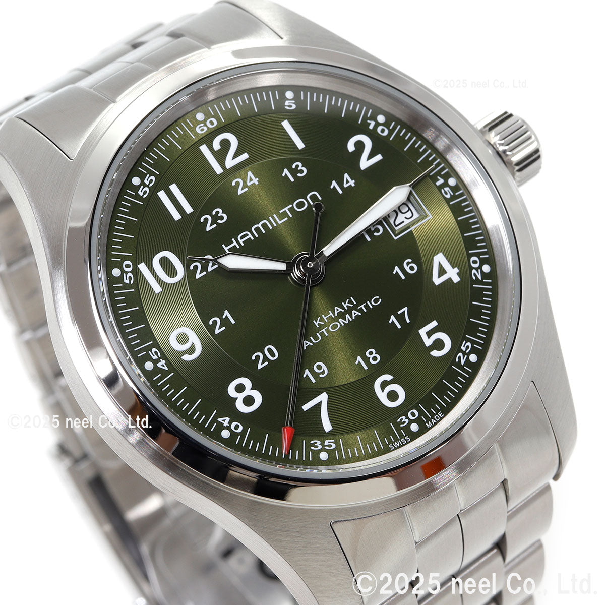 ハミルトン HAMILTON カーキ フィールド オート 42MM H70605160 腕時計 メンズ 自動巻き KHAKI FIELD AUTO 42MM【2025 新作】【正規品】【60回分割手数料無料!】