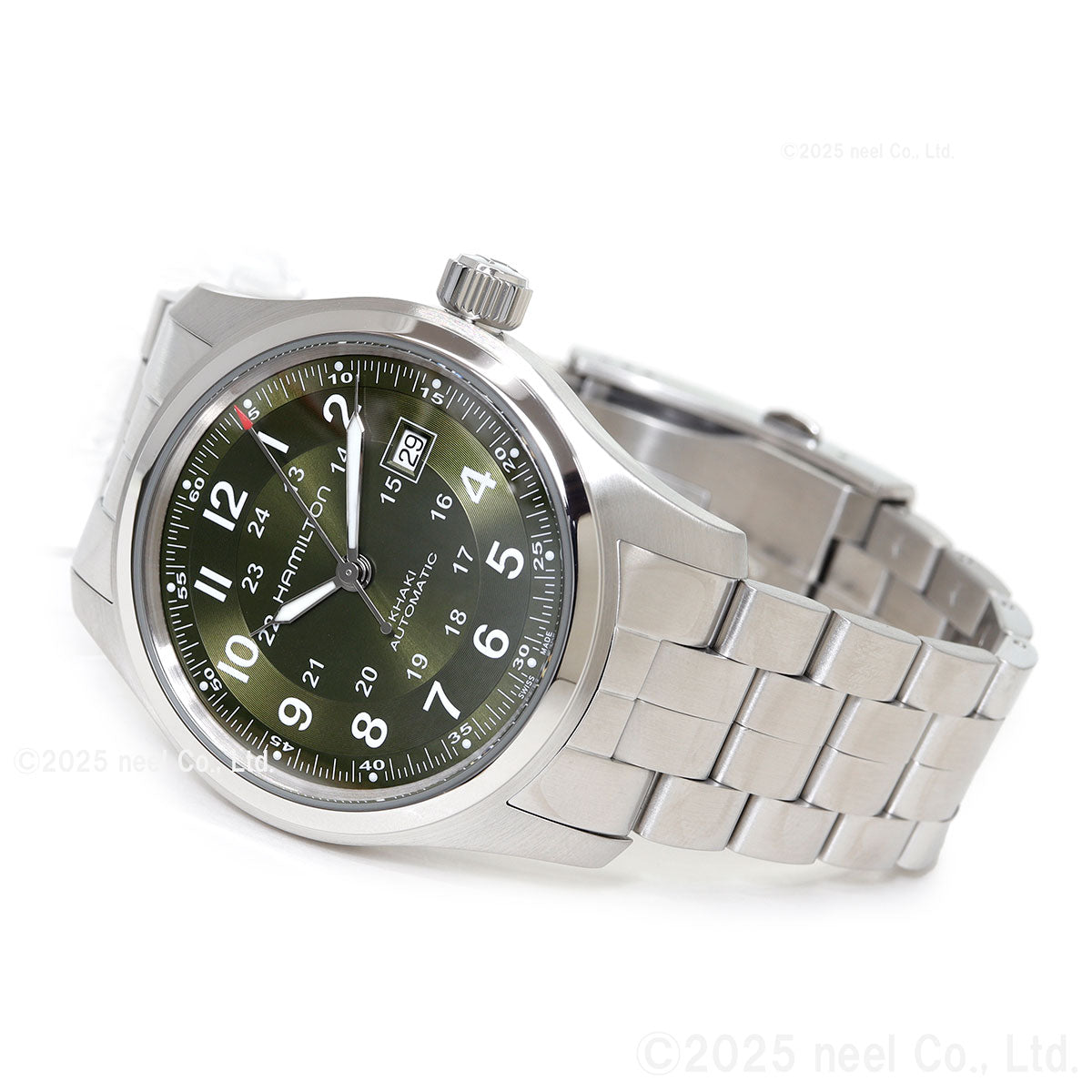 ハミルトン HAMILTON カーキ フィールド オート 42MM H70605160 腕時計 メンズ 自動巻き KHAKI FIELD AUTO 42MM【2025 新作】【正規品】【60回分割手数料無料!】