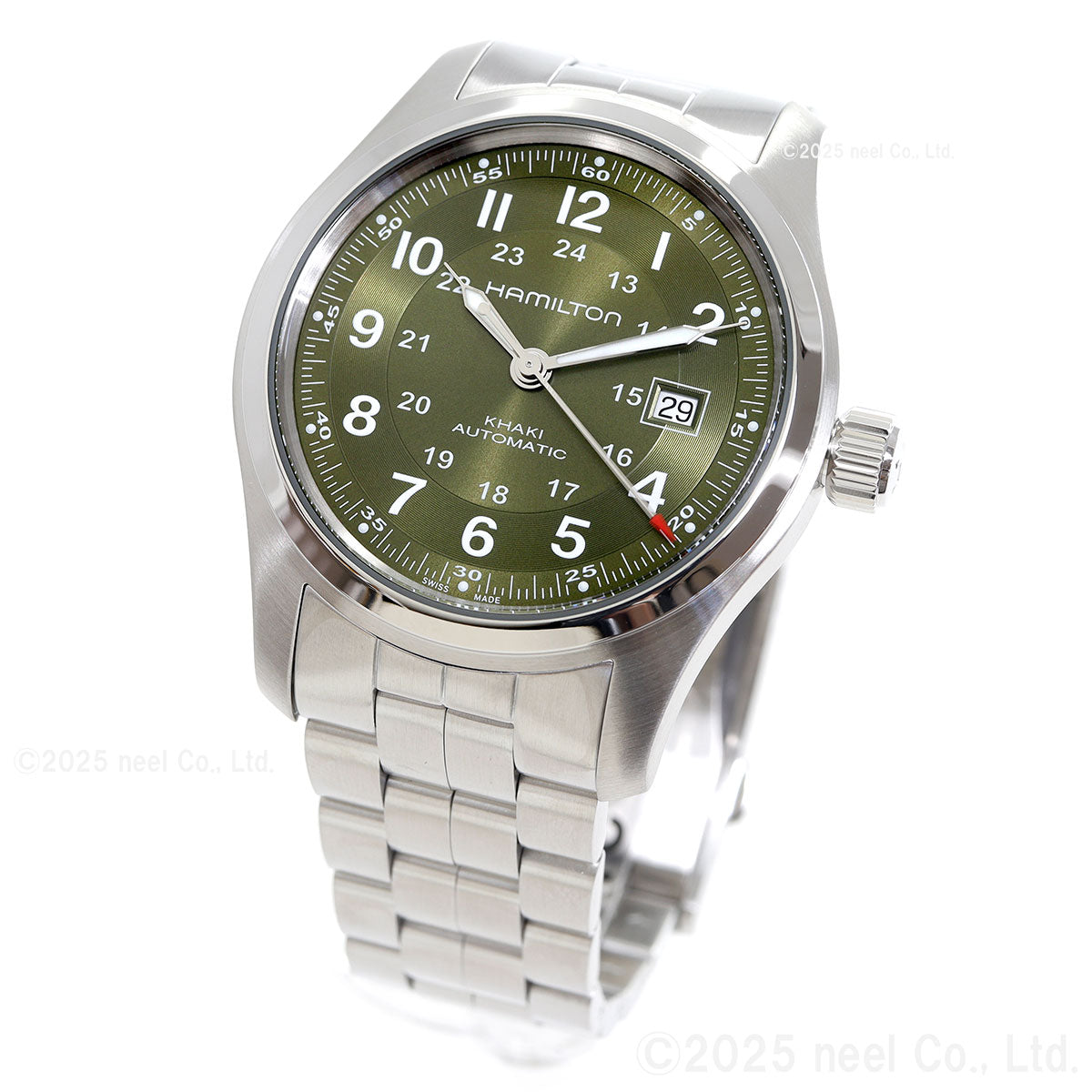 ハミルトン HAMILTON カーキ フィールド オート 42MM H70605160 腕時計 メンズ 自動巻き KHAKI FIELD AUTO 42MM【2025 新作】【正規品】【60回分割手数料無料!】