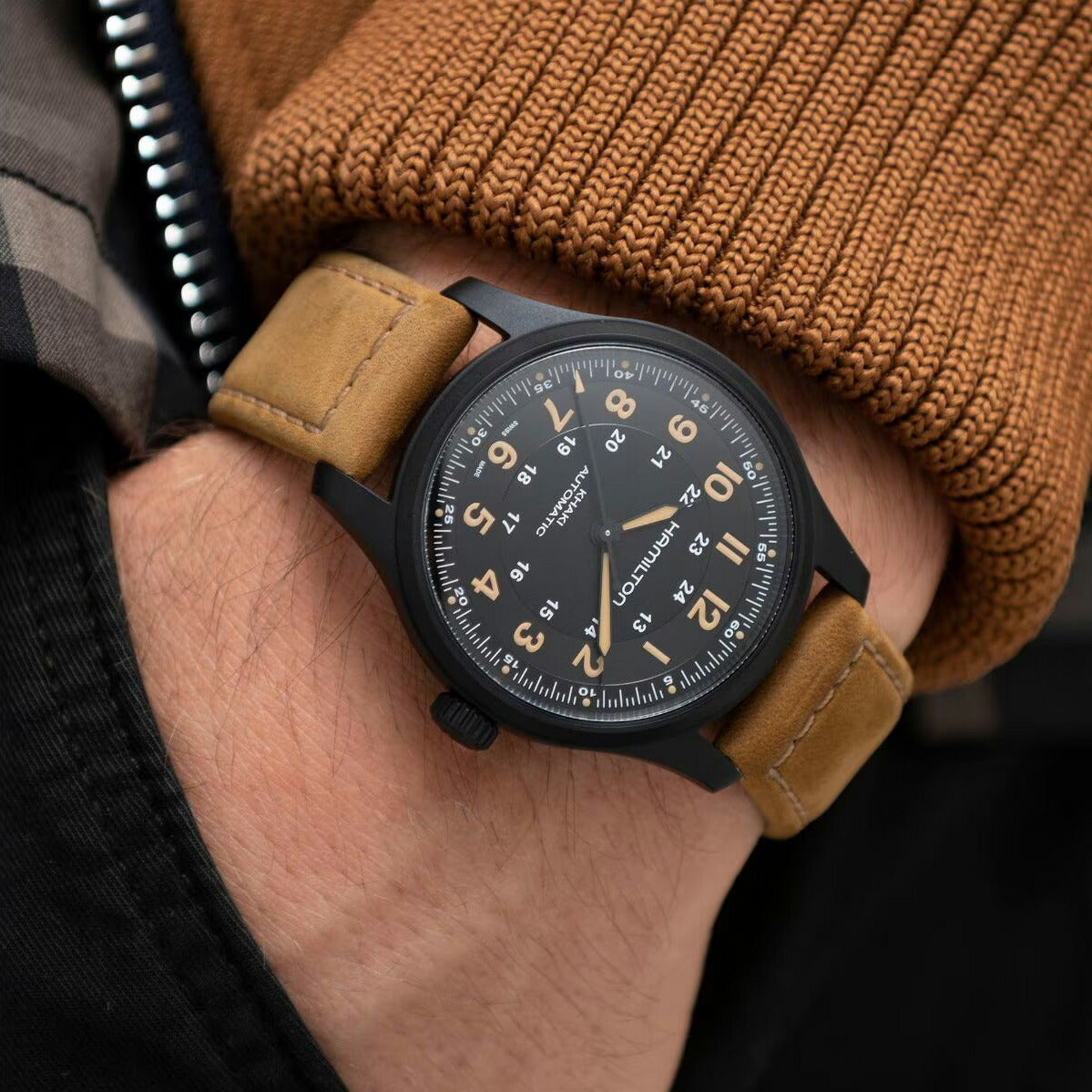 ハミルトン HAMILTON カーキ フィールド チタニウム オート H70665533 腕時計 メンズ 自動巻き TITANIUM AUTO【正規品】【60回分割手数料無料!】