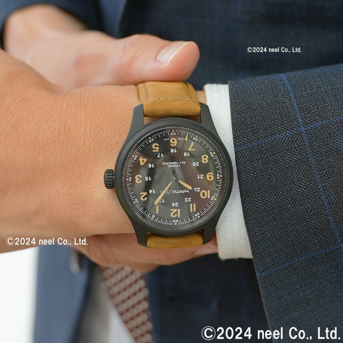 ハミルトン HAMILTON カーキ フィールド チタニウム オート H70665533 腕時計 メンズ 自動巻き TITANIUM AUTO【正規品】【60回分割手数料無料!】