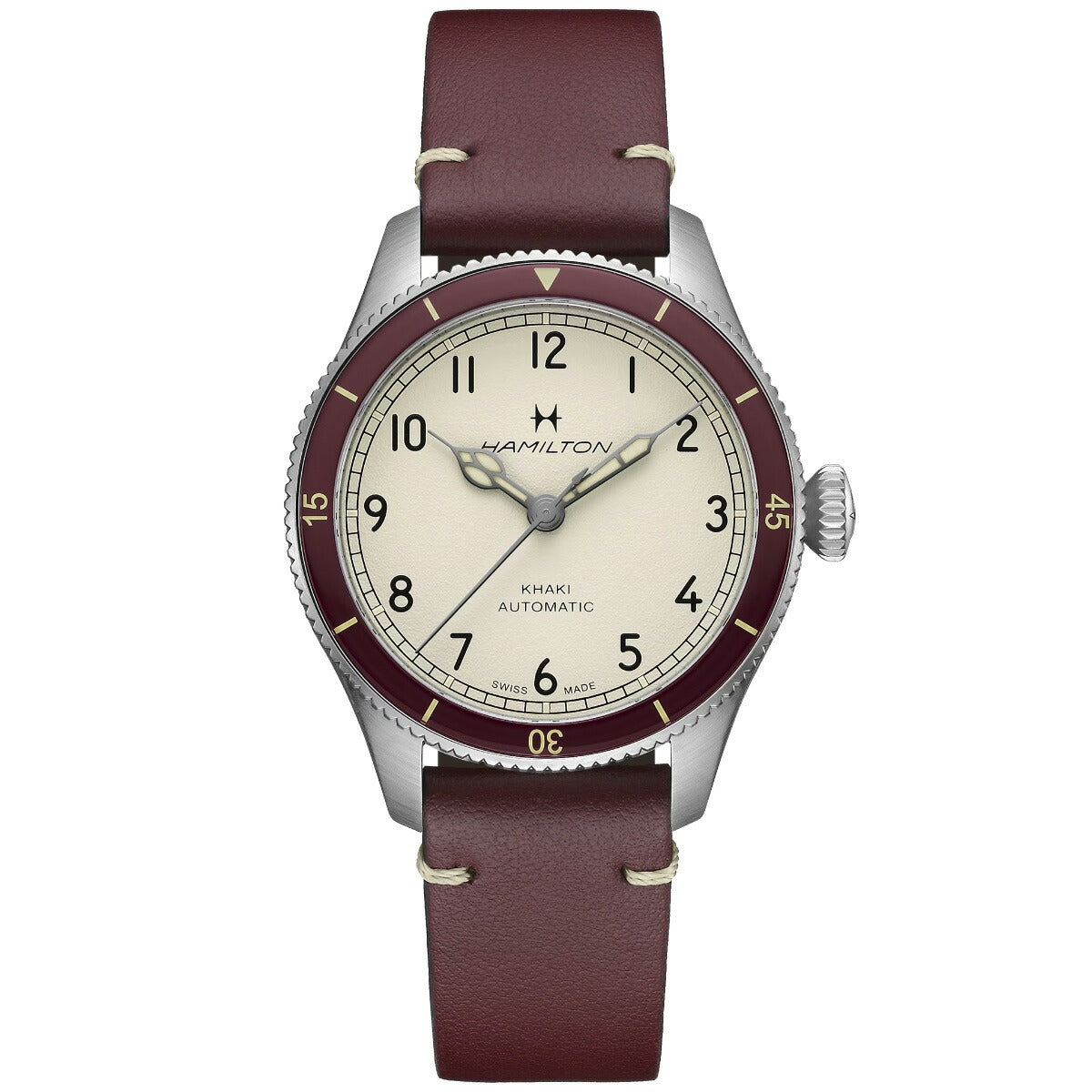 ハミルトン HAMILTON カーキ アビエーション パイロット パイオニア オート 38mm H76265810 腕時計 自動巻き【2025 新作】【正規品】【60回分割手数料無料!】