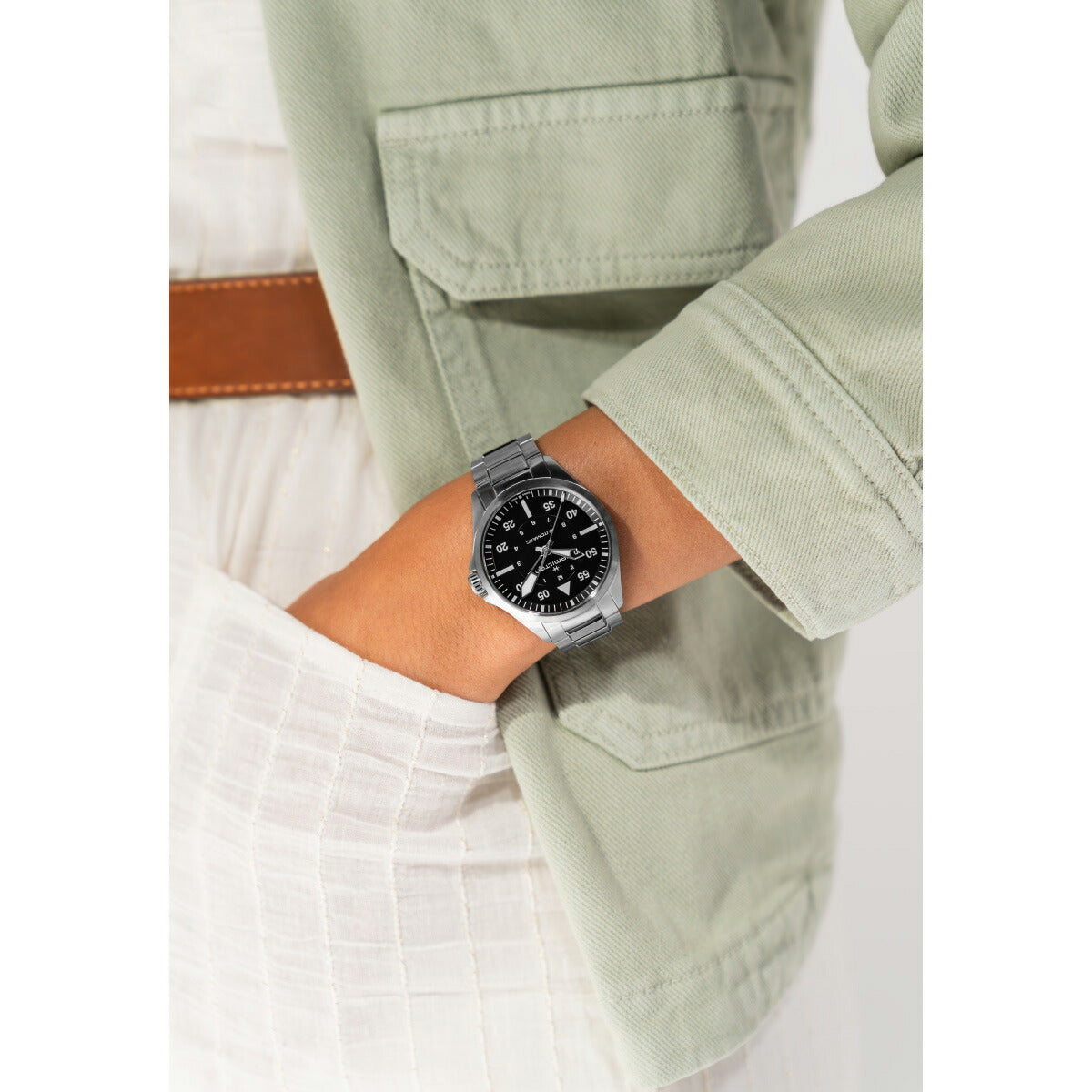 ハミルトン HAMILTON カーキ アビエーション パイロット オート 39mm H76305130 腕時計 メンズ レディース 自動巻き KHAKI AVIATION【正規品】【60回分割手数料無料!】