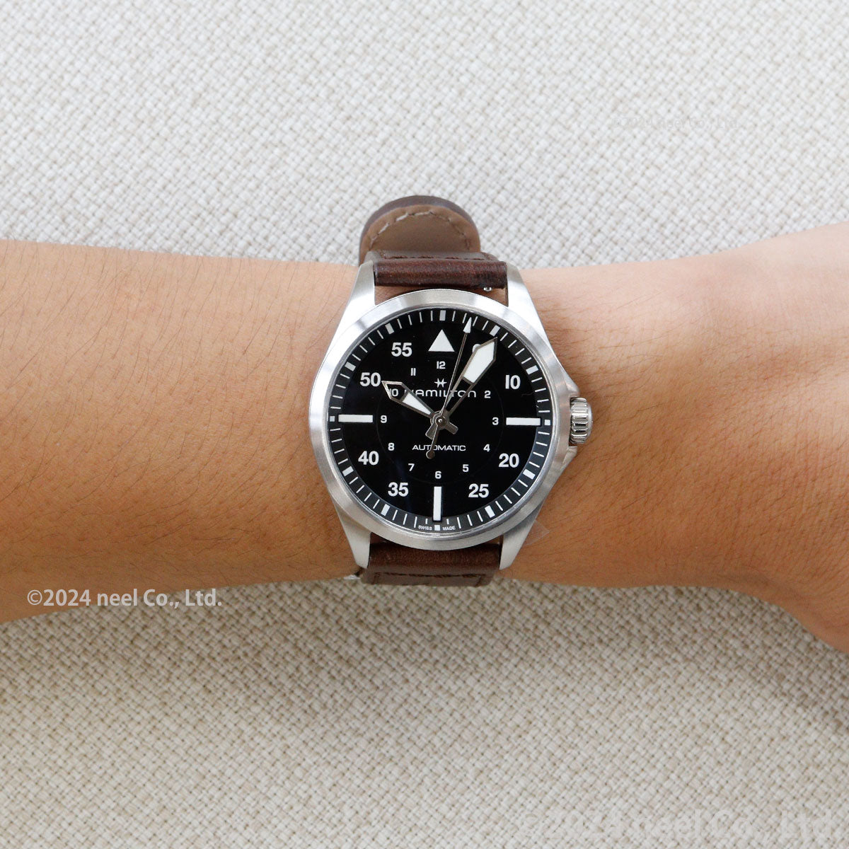 ハミルトン HAMILTON カーキ アビエーション パイロット オート 39mm H76305530 腕時計 メンズ レディース 自動巻き KHAKI AVIATION【正規品】【60回分割手数料無料!】