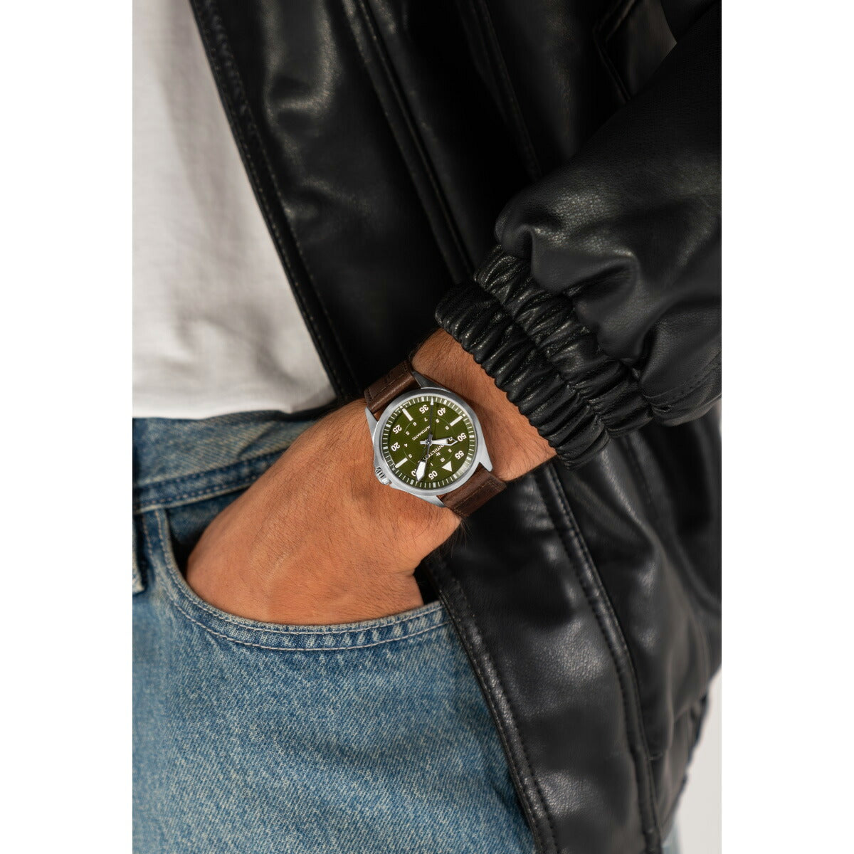 ハミルトン HAMILTON カーキ アビエーション パイロット オート 39mm H76305560 腕時計 メンズ レディース 自動巻き KHAKI AVIATION【正規品】【60回分割手数料無料!】