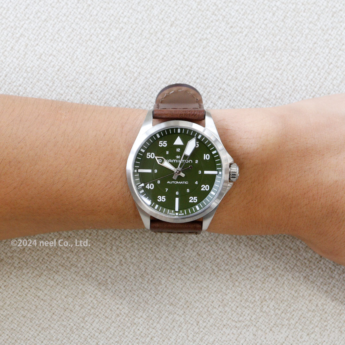 ハミルトン HAMILTON カーキ アビエーション パイロット オート 39mm H76305560 腕時計 メンズ レディース 自動巻き KHAKI AVIATION【正規品】【60回分割手数料無料!】