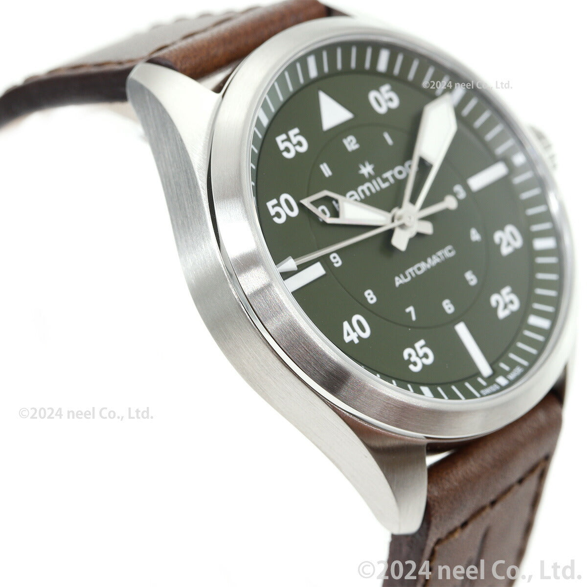 ハミルトン HAMILTON カーキ アビエーション パイロット オート 39mm H76305560 腕時計 メンズ レディース 自動巻き KHAKI AVIATION【正規品】【60回分割手数料無料!】
