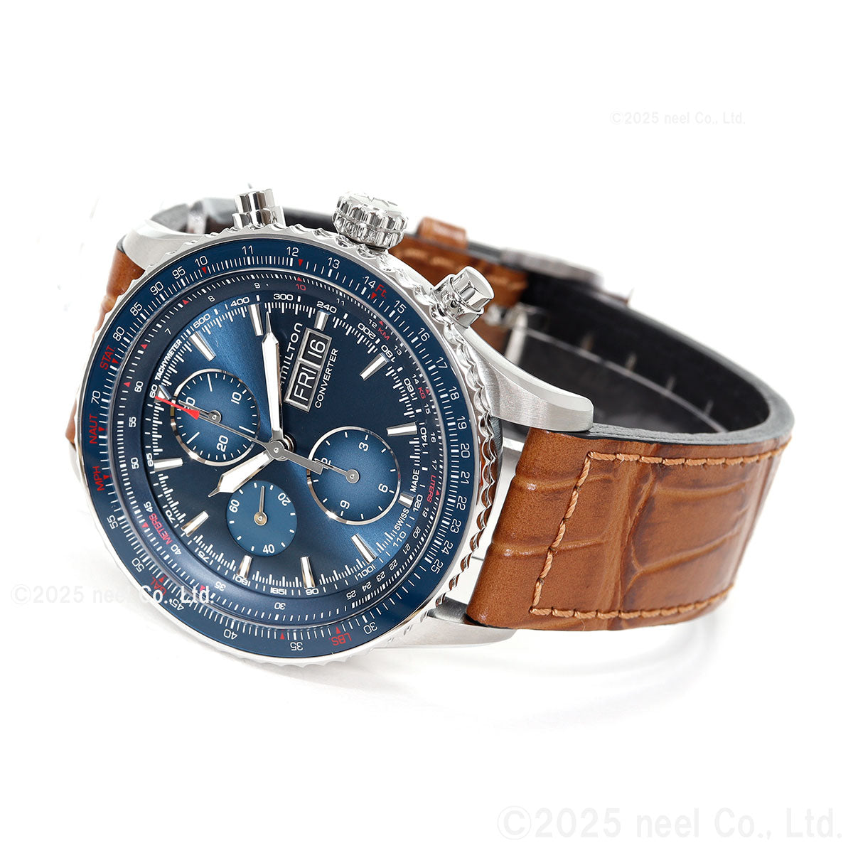 ハミルトン HAMILTON カーキ アビエーション コンバーター オート クロノグラフ H76746540 腕時計 メンズ 自動巻き KHAKI AVIATION【正規品】【60回分割手数料無料!】
