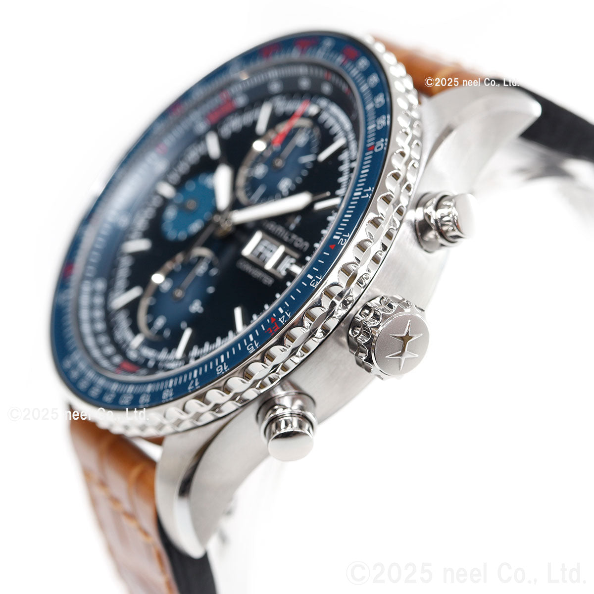 ハミルトン HAMILTON カーキ アビエーション コンバーター オート クロノグラフ H76746540 腕時計 メンズ 自動巻き KHAKI AVIATION【正規品】【60回分割手数料無料!】