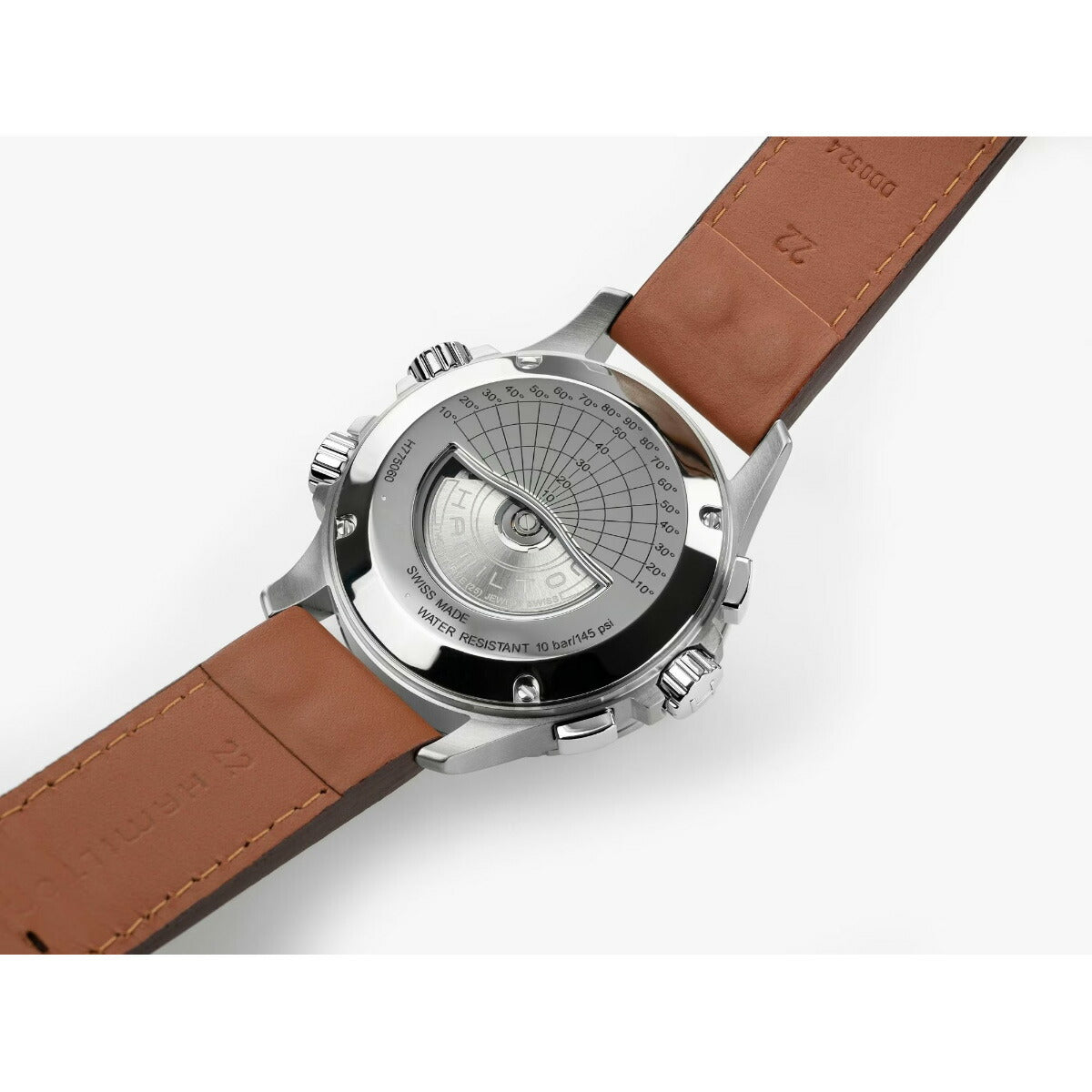 ハミルトン HAMILTON カーキ アビエーション X-ウィンド クロノ H77506540 腕時計 自動巻き KHAKI AVIATION X-WIND【2025 新作】【正規品】【60回分割手数料無料!】