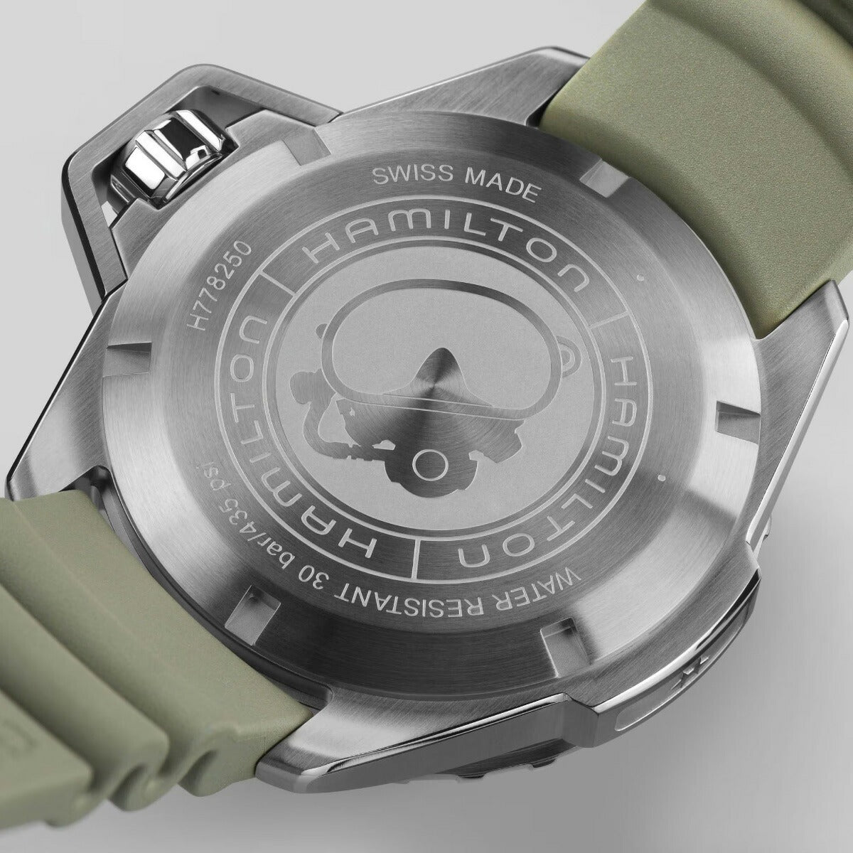 ハミルトン HAMILTON カーキ ネイビー オープンウォーター オート H77825331 腕時計 メンズ 自動巻き KHAKI NAVY【正規品】【60回分割手数料無料!】