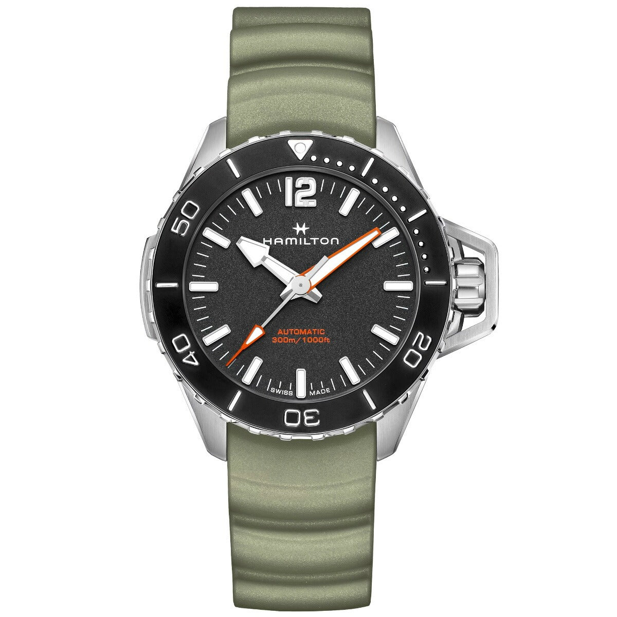 ハミルトン HAMILTON カーキ ネイビー オープンウォーター オート H77825331 腕時計 メンズ 自動巻き KHAKI NAVY【正規品】【60回分割手数料無料!】
