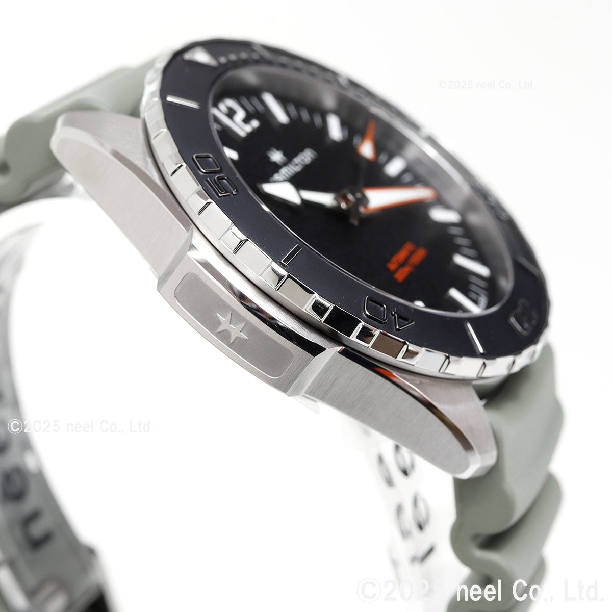 ハミルトン HAMILTON カーキ ネイビー オープンウォーター オート H77825331 腕時計 メンズ 自動巻き KHAKI NAVY【正規品】【60回分割手数料無料!】
