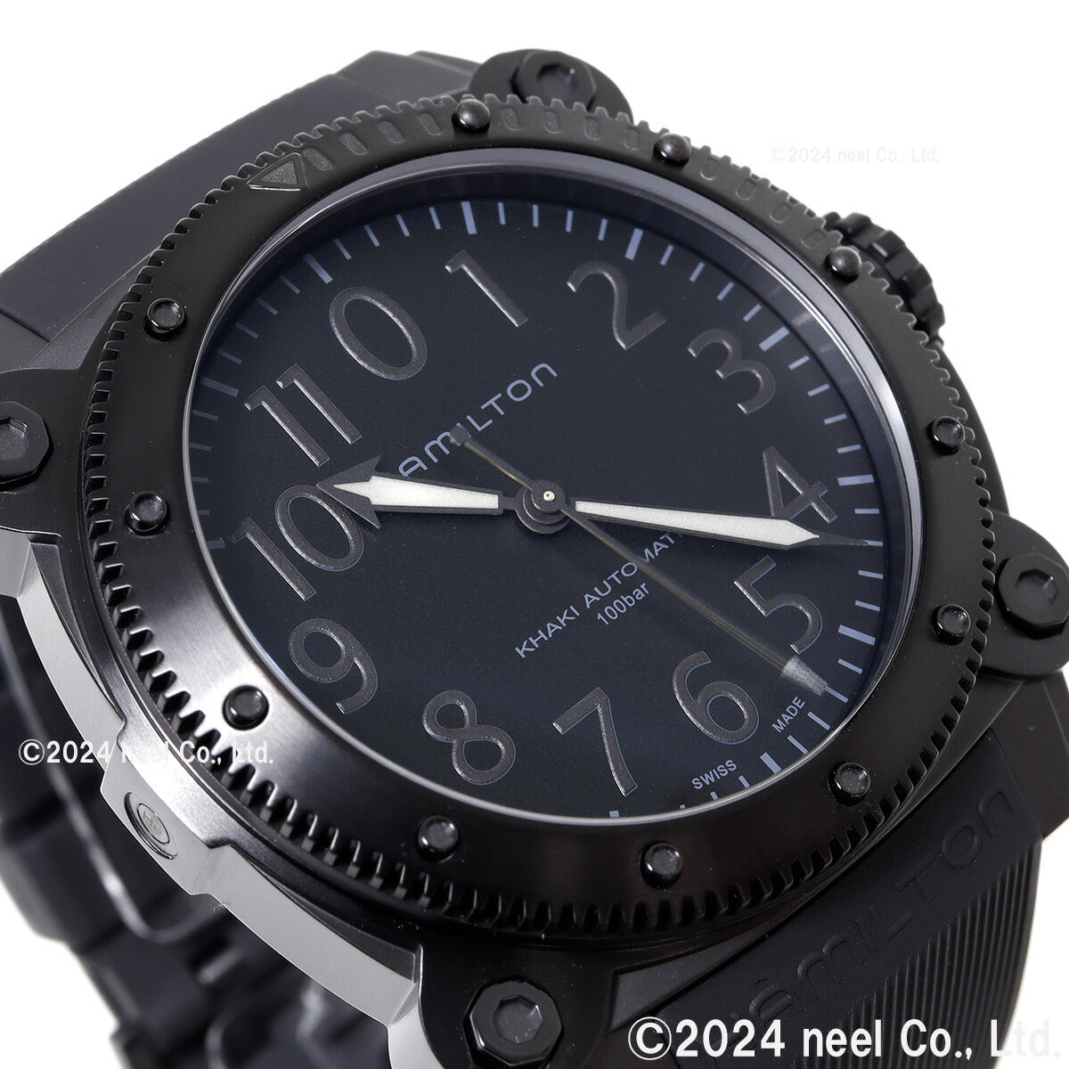 ハミルトン HAMILTON カーキ ネイビー ビロウ ゼロ チタニウム オート 46mm H78505330 腕時計 メンズ 自動巻き BELOWZERO TITANIUM AUTO【正規品】【60回分割手数料無料!】