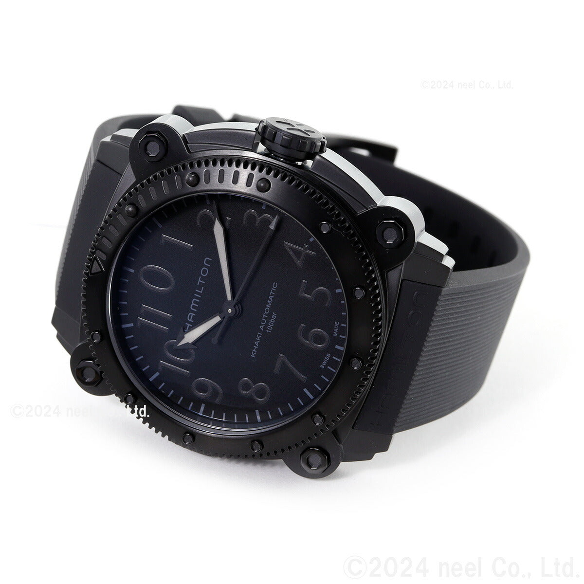 ハミルトン HAMILTON カーキ ネイビー ビロウ ゼロ チタニウム オート 46mm H78505330 腕時計 メンズ 自動巻き BELOWZERO TITANIUM AUTO【正規品】【60回分割手数料無料!】