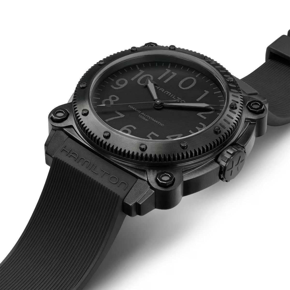 ハミルトン HAMILTON カーキ ネイビー ビロウ ゼロ チタニウム オート 46mm H78505330 腕時計 メンズ 自動巻き BELOWZERO TITANIUM AUTO【正規品】【60回分割手数料無料!】