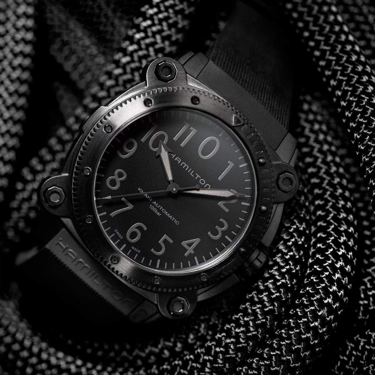 ハミルトン HAMILTON カーキ ネイビー ビロウ ゼロ チタニウム オート 46mm H78505330 腕時計 メンズ 自動巻き BELOWZERO TITANIUM AUTO【正規品】【60回分割手数料無料!】