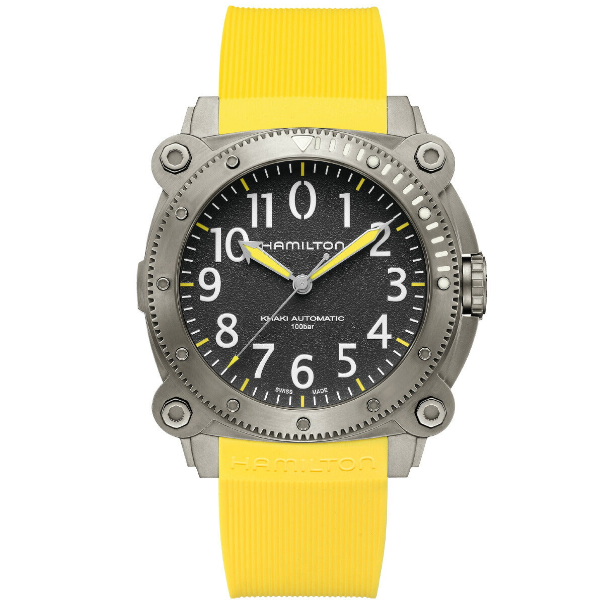 ハミルトン HAMILTON カーキ ネイビー ビロウ ゼロ オート チタニウム 46mm H78535380 腕時計 メンズ 自動巻き【正規品】【60回分割手数料無料!】
