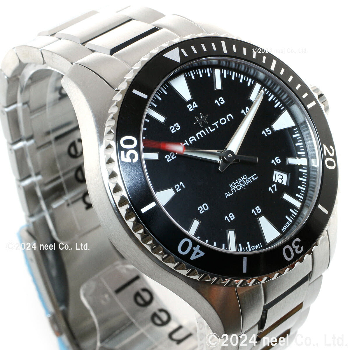 ハミルトン HAMILTON カーキ ネイビー スキューバ H82335131 腕時計 メンズ 自動巻き KHAKI NAVY SCUBA AUTO【正規品】【60回分割手数料無料!】