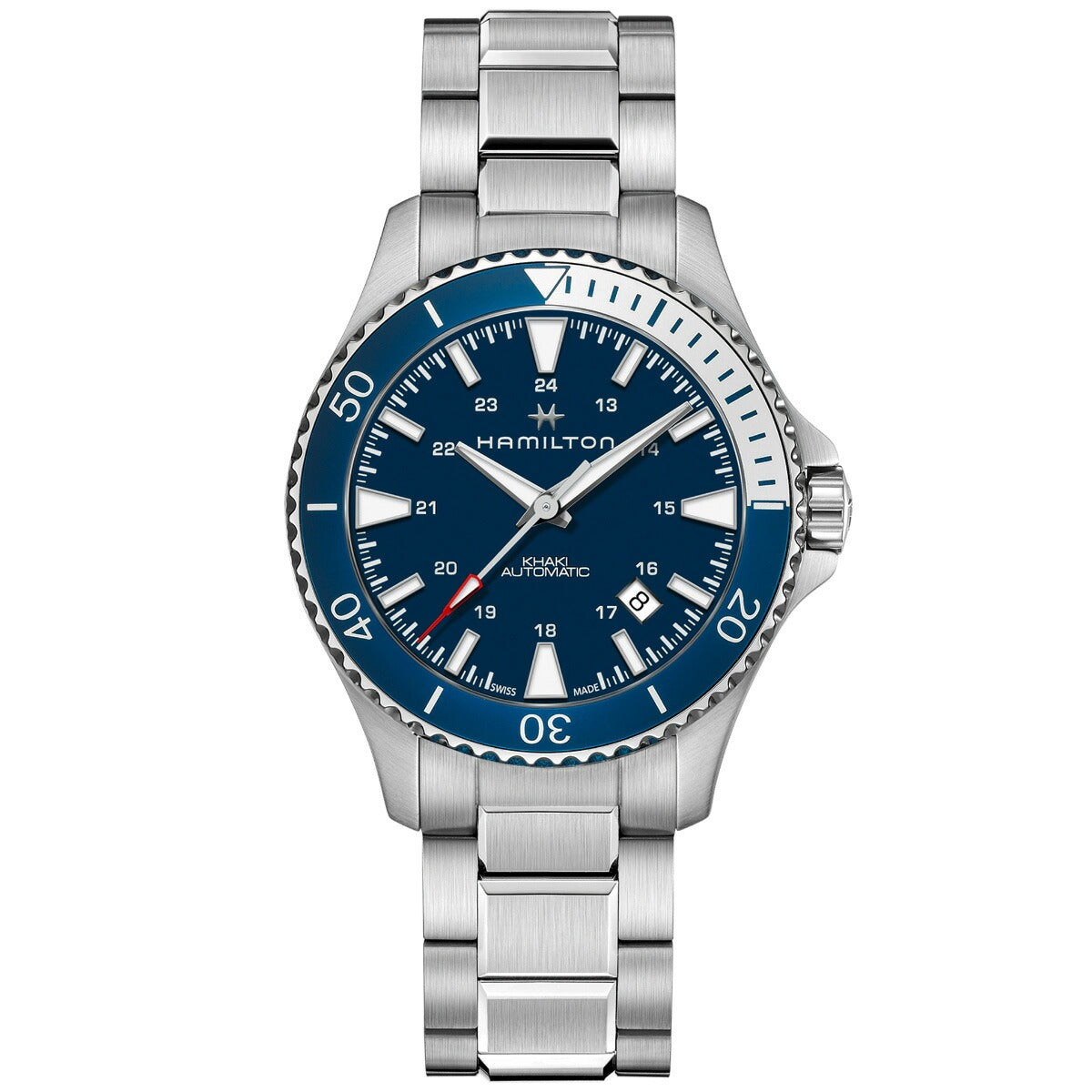 ハミルトン HAMILTON カーキ ネイビー スキューバ オート H82345141 腕時計 メンズ 自動巻き KHAKI NAVY SCUBA AUTO【正規品】【60回分割手数料無料!】