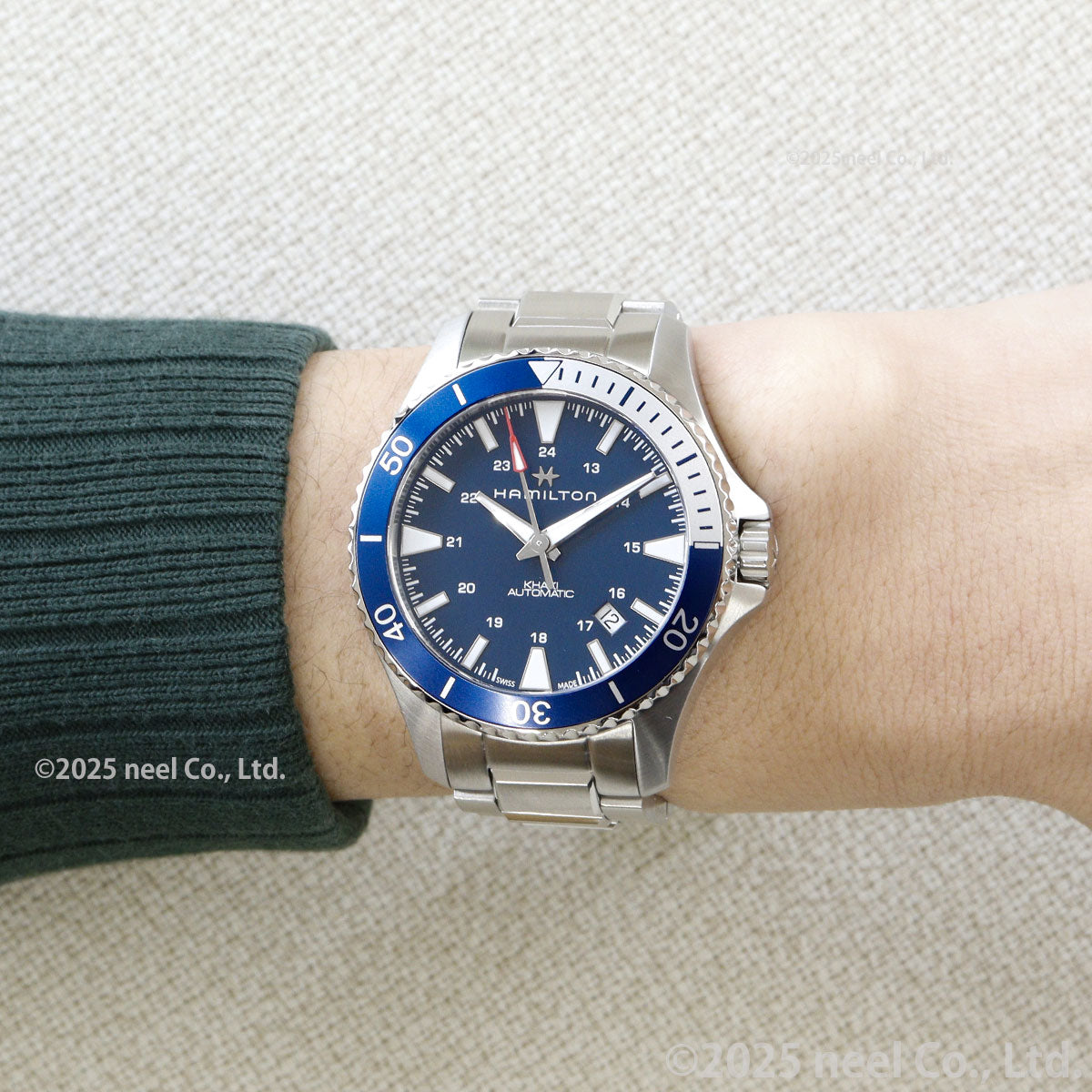ハミルトン HAMILTON カーキ ネイビー スキューバ オート H82345141 腕時計 メンズ 自動巻き KHAKI NAVY SCUBA AUTO【正規品】【60回分割手数料無料!】