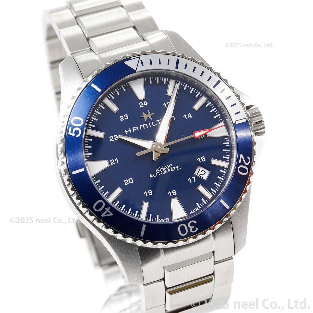 ハミルトン HAMILTON カーキ ネイビー スキューバ オート H82345141 腕時計 メンズ 自動巻き KHAKI NAVY SCUBA AUTO【正規品】【60回分割手数料無料!】