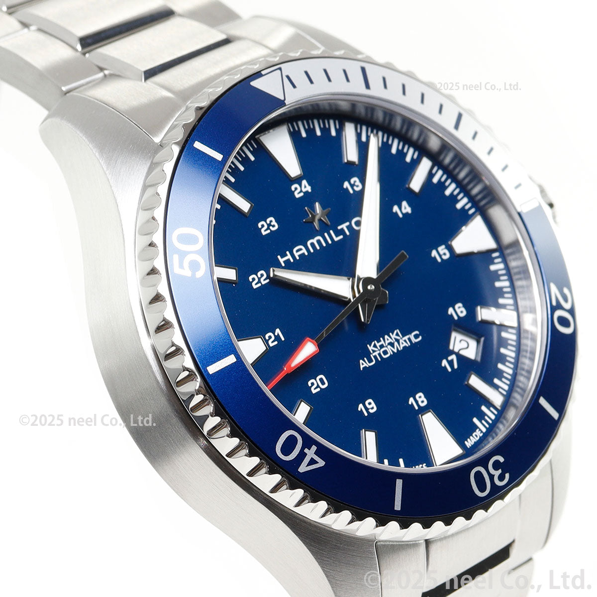 ハミルトン HAMILTON カーキ ネイビー スキューバ オート H82345141 腕時計 メンズ 自動巻き KHAKI NAVY SCUBA AUTO【正規品】【60回分割手数料無料!】