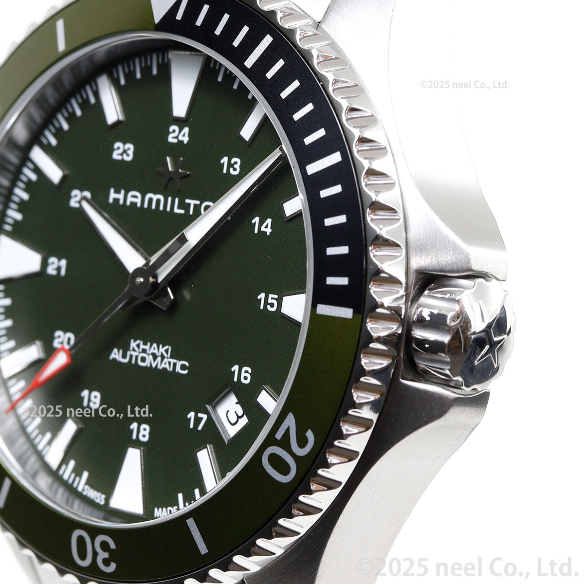 ハミルトン HAMILTON カーキ ネイビー スキューバ オート H82375161 腕時計 メンズ 自動巻き KHAKI NAVY SCUBA AUTO【正規品】【60回分割手数料無料!】