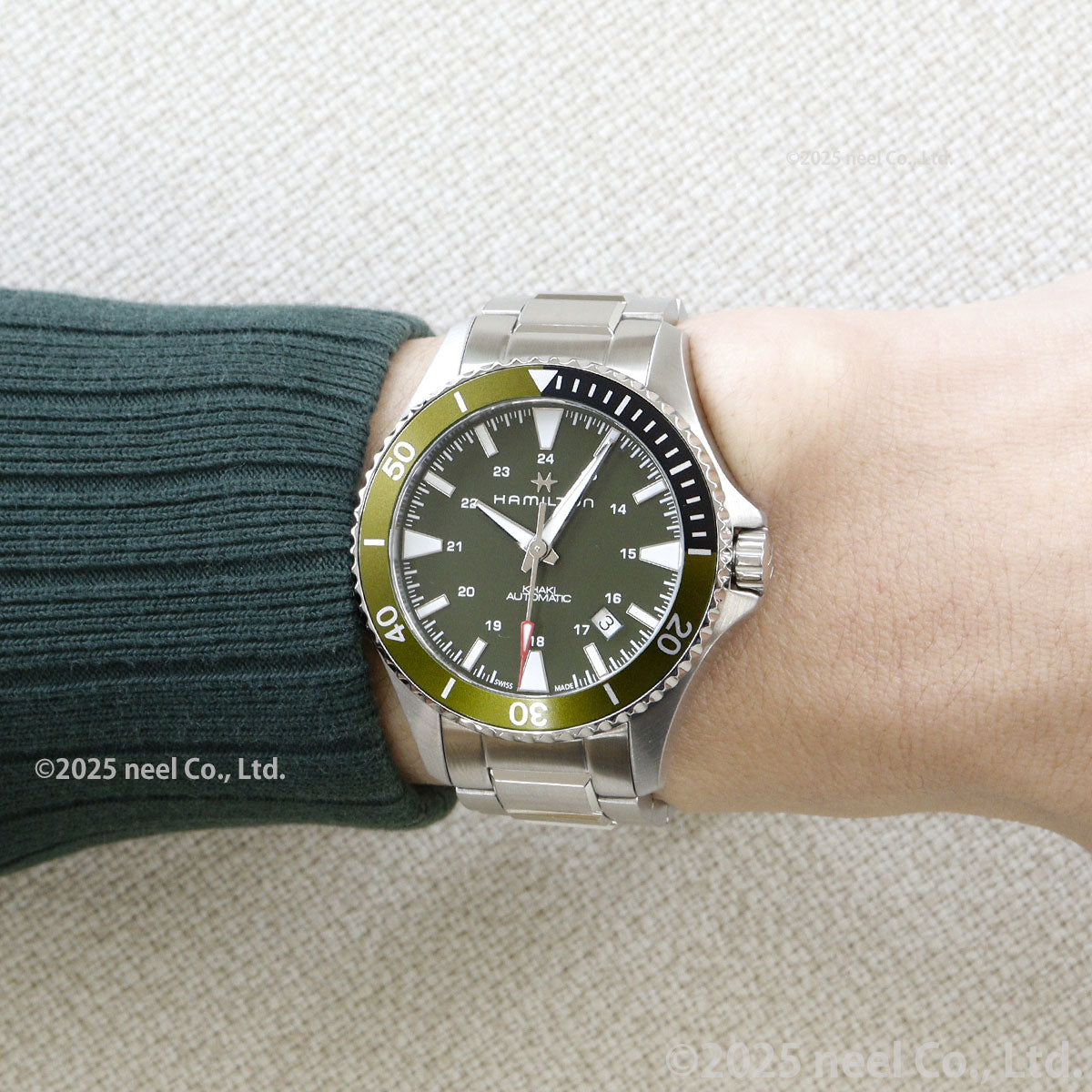 ハミルトン HAMILTON カーキ ネイビー スキューバ オート H82375161 腕時計 メンズ 自動巻き KHAKI NAVY SCUBA AUTO【正規品】【60回分割手数料無料!】