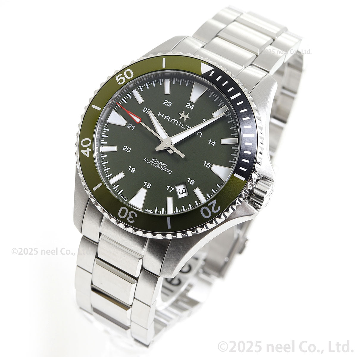ハミルトン HAMILTON カーキ ネイビー スキューバ オート H82375161 腕時計 メンズ 自動巻き KHAKI NAVY SCUBA AUTO【正規品】【60回分割手数料無料!】