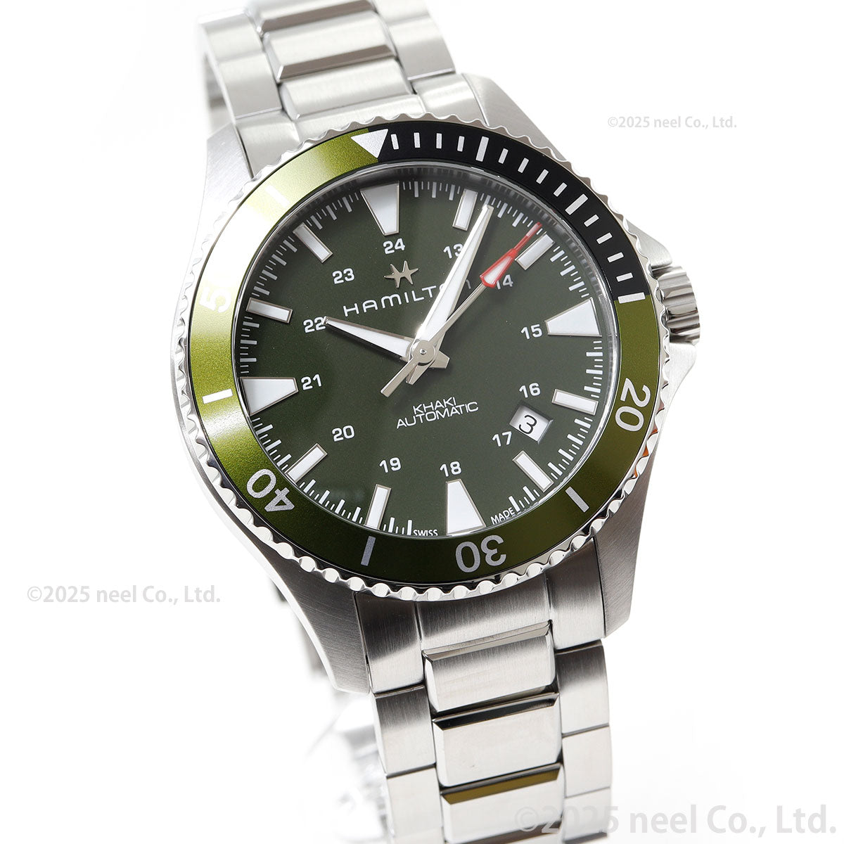ハミルトン HAMILTON カーキ ネイビー スキューバ オート H82375161 腕時計 メンズ 自動巻き KHAKI NAVY SCUBA AUTO【正規品】【60回分割手数料無料!】