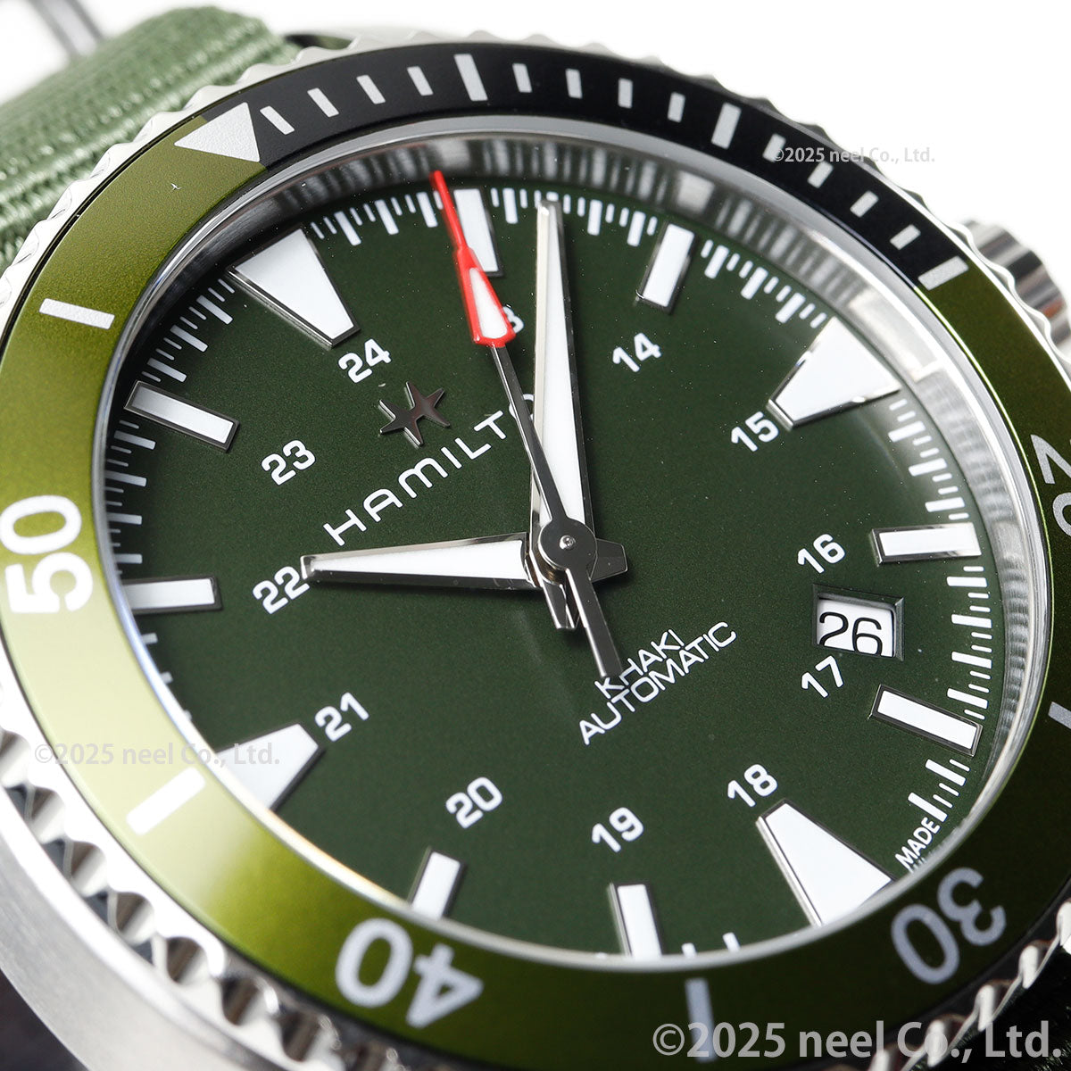 ハミルトン HAMILTON カーキ ネイビー スキューバ オート H82375961 腕時計 メンズ 自動巻き KHAKI NAVY SCUBA AUTO【正規品】【60回分割手数料無料!】
