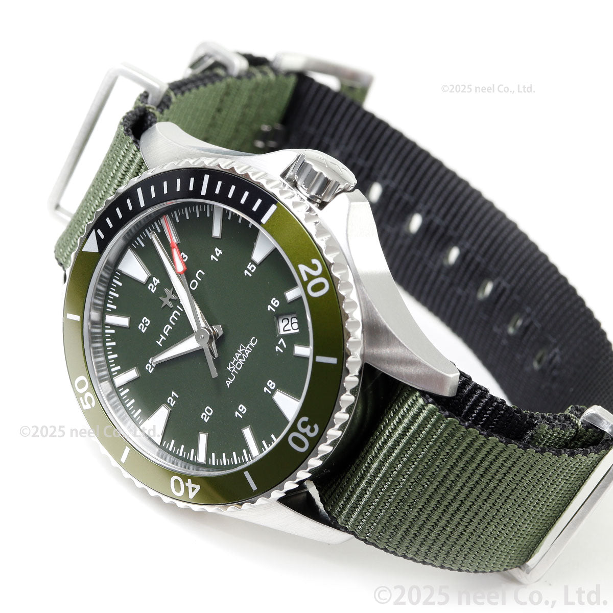 ハミルトン HAMILTON カーキ ネイビー スキューバ オート H82375961 腕時計 メンズ 自動巻き KHAKI NAVY SCUBA AUTO【正規品】【60回分割手数料無料!】