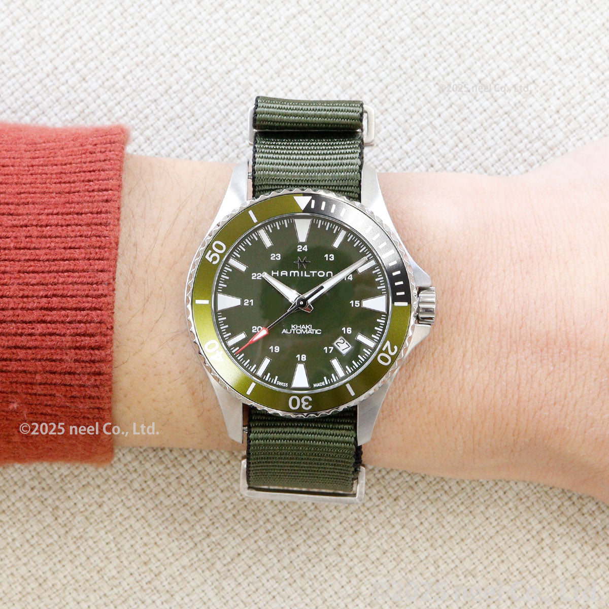 ハミルトン HAMILTON カーキ ネイビー スキューバ オート H82375961 腕時計 メンズ 自動巻き KHAKI NAVY SCUBA AUTO【正規品】【60回分割手数料無料!】