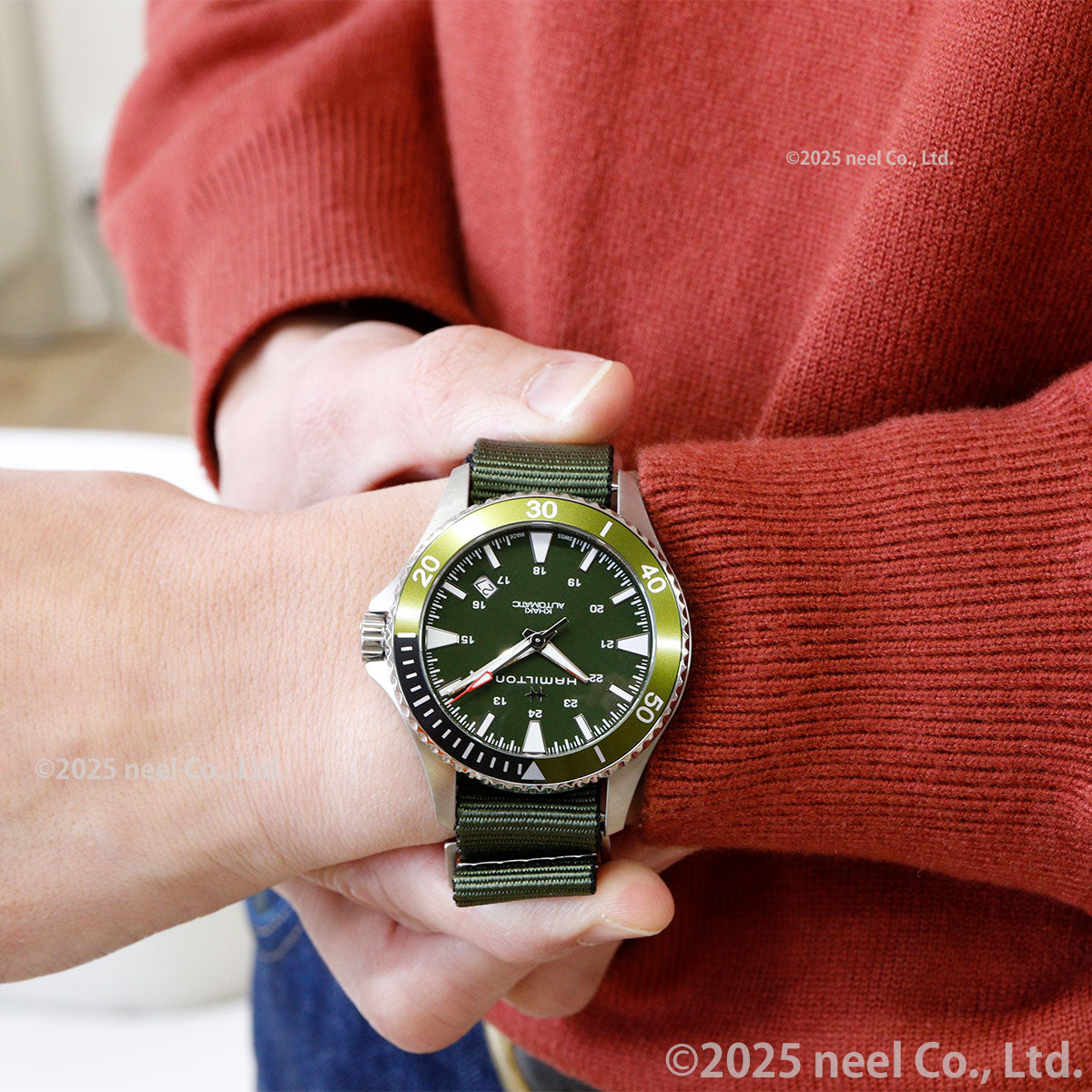 ハミルトン HAMILTON カーキ ネイビー スキューバ オート H82375961 腕時計 メンズ 自動巻き KHAKI NAVY SCUBA AUTO【正規品】【60回分割手数料無料!】