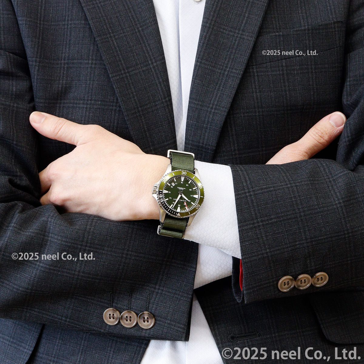 ハミルトン HAMILTON カーキ ネイビー スキューバ オート H82375961 腕時計 メンズ 自動巻き KHAKI NAVY SCUBA AUTO【正規品】【60回分割手数料無料!】
