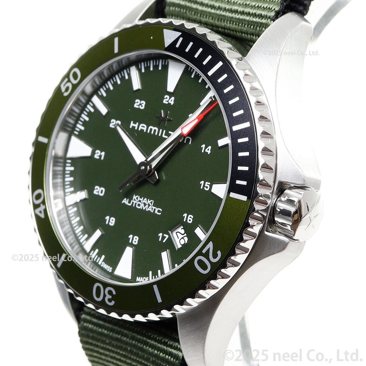 ハミルトン HAMILTON カーキ ネイビー スキューバ オート H82375961 腕時計 メンズ 自動巻き KHAKI NAVY SCUBA AUTO【正規品】【60回分割手数料無料!】