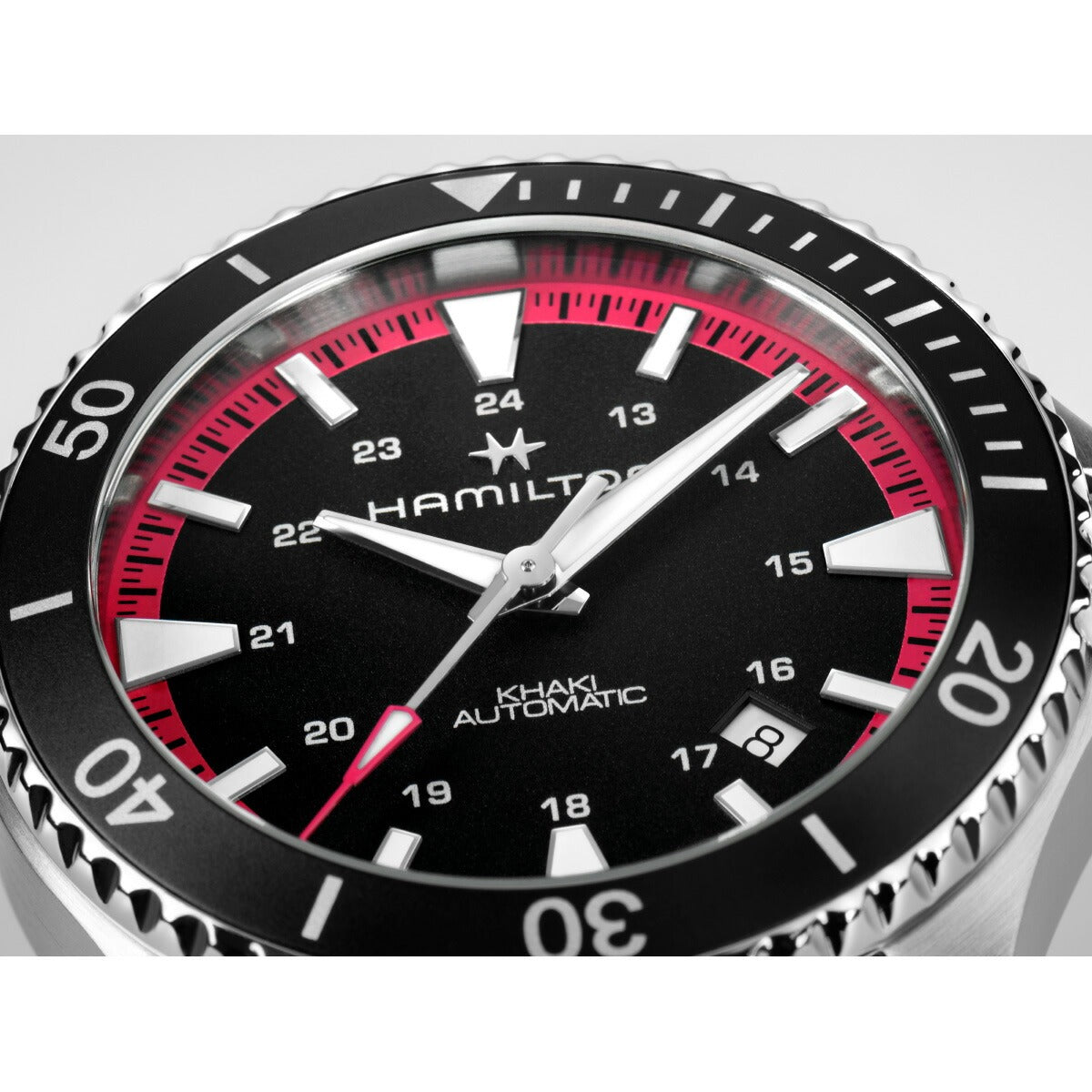 ハミルトン HAMILTON カーキ ネイビー スキューバ オート 40mm H82395330 腕時計 メンズ レディース 自動巻き【正規品】【60回分割手数料無料!】