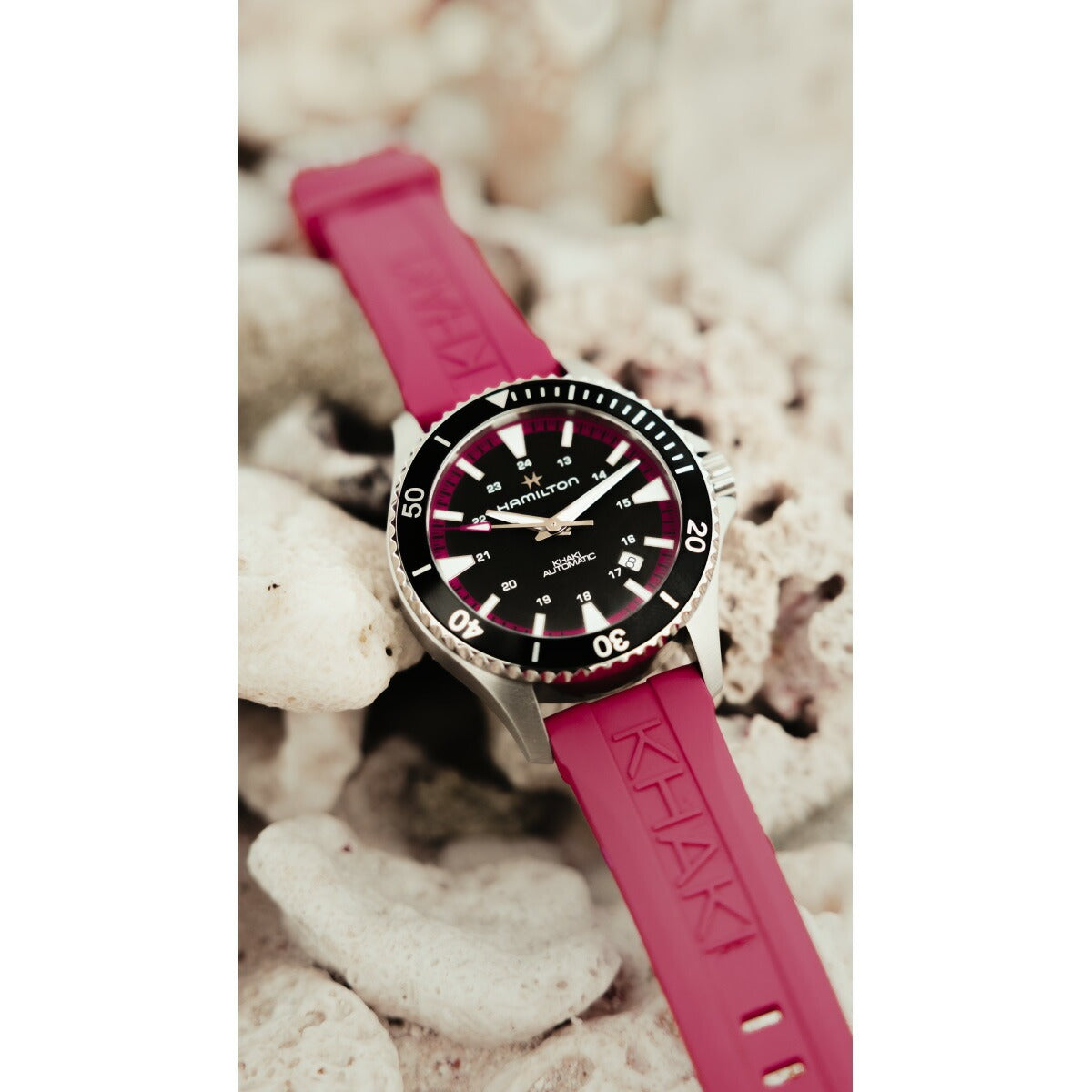 ハミルトン HAMILTON カーキ ネイビー スキューバ オート 40mm H82395330 腕時計 メンズ レディース 自動巻き【正規品】【60回分割手数料無料!】