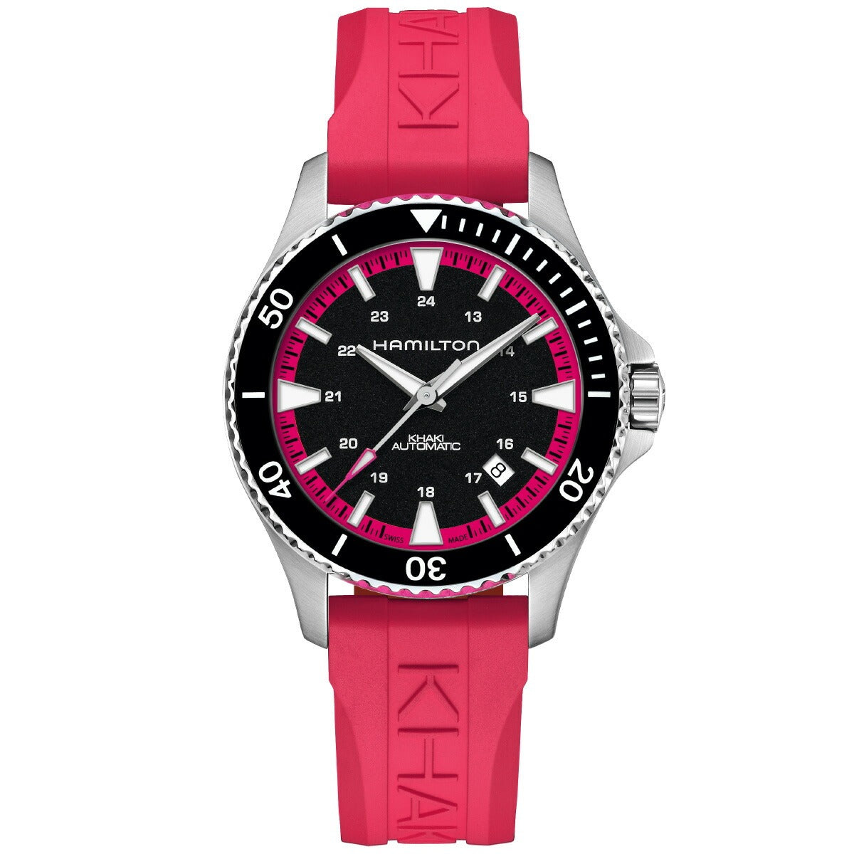ハミルトン HAMILTON カーキ ネイビー スキューバ オート 40mm H82395330 腕時計 メンズ レディース 自動巻き【正規品】【60回分割手数料無料!】