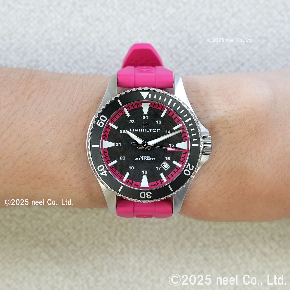 ハミルトン HAMILTON カーキ ネイビー スキューバ オート 40mm H82395330 腕時計 メンズ レディース 自動巻き【正規品】【60回分割手数料無料!】