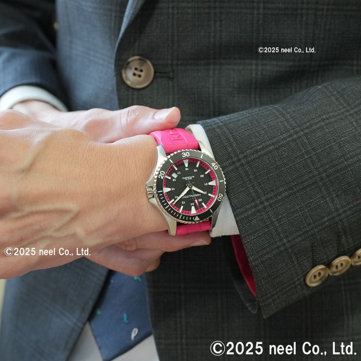 ハミルトン HAMILTON カーキ ネイビー スキューバ オート 40mm H82395330 腕時計 メンズ レディース 自動巻き【正規品】【60回分割手数料無料!】