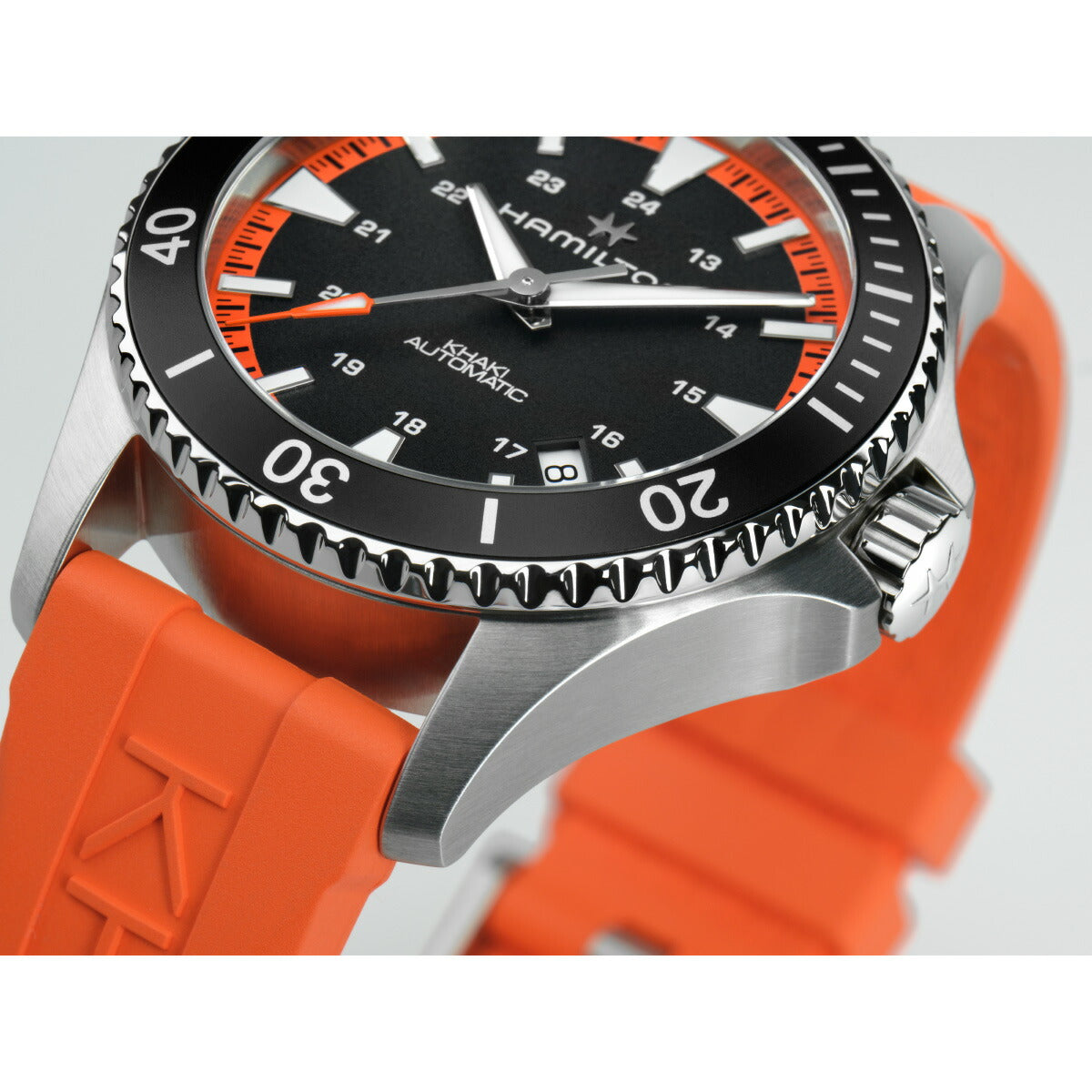 ハミルトン HAMILTON カーキ ネイビー スキューバ オート 40mm H82395331 腕時計 メンズ レディース 自動巻き【正規品】【60回分割手数料無料!】