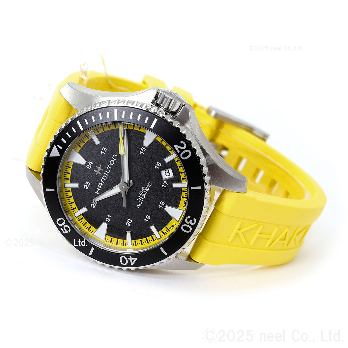 ハミルトン HAMILTON カーキ ネイビー スキューバ オート 40mm H82395332 腕時計 メンズ レディース 自動巻き【正規品】【60回分割手数料無料!】