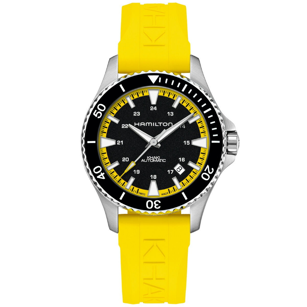 ハミルトン HAMILTON カーキ ネイビー スキューバ オート 40mm H82395332 腕時計 メンズ レディース 自動巻き【正規品】【60回分割手数料無料!】