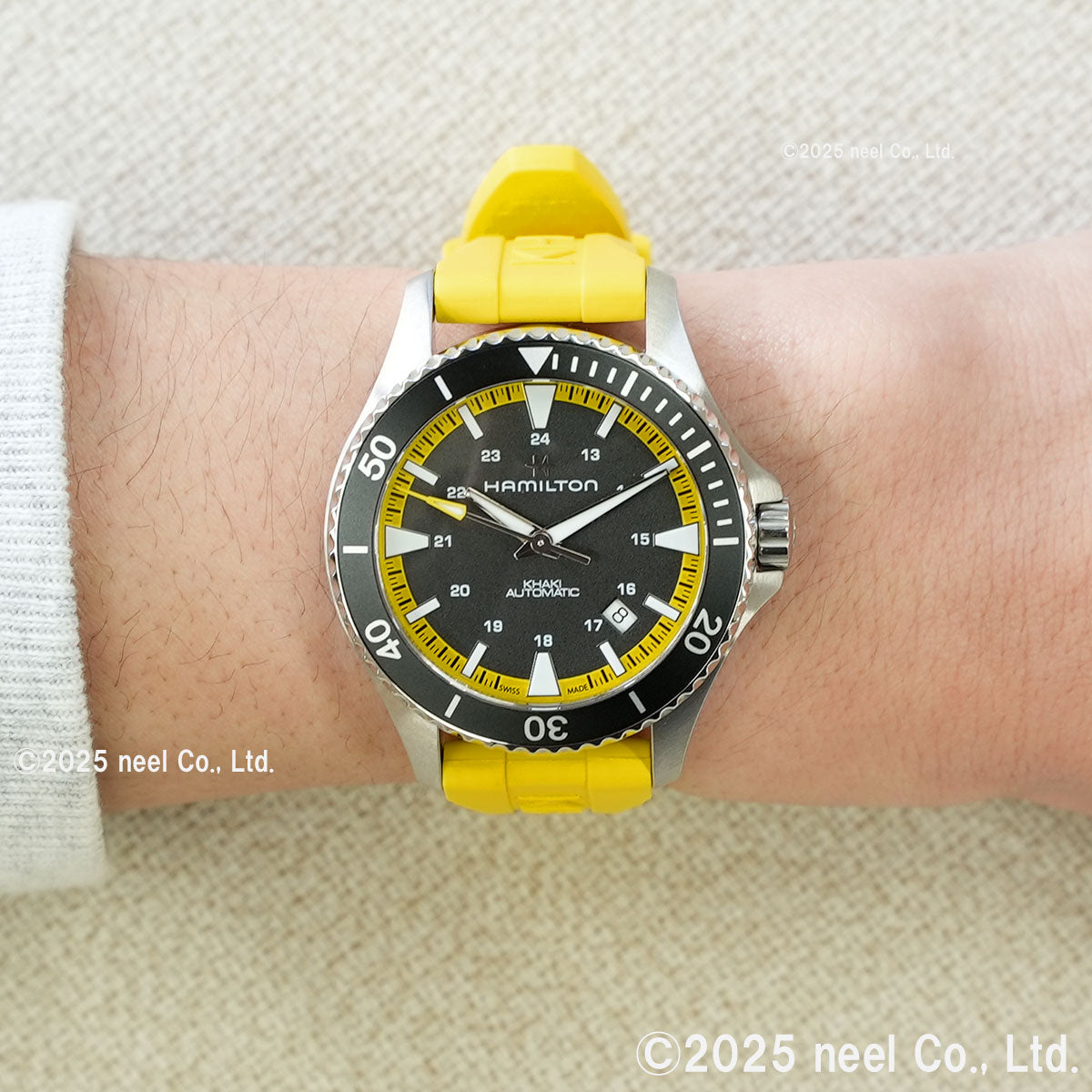 ハミルトン HAMILTON カーキ ネイビー スキューバ オート 40mm H82395332 腕時計 メンズ レディース 自動巻き【正規品】【60回分割手数料無料!】
