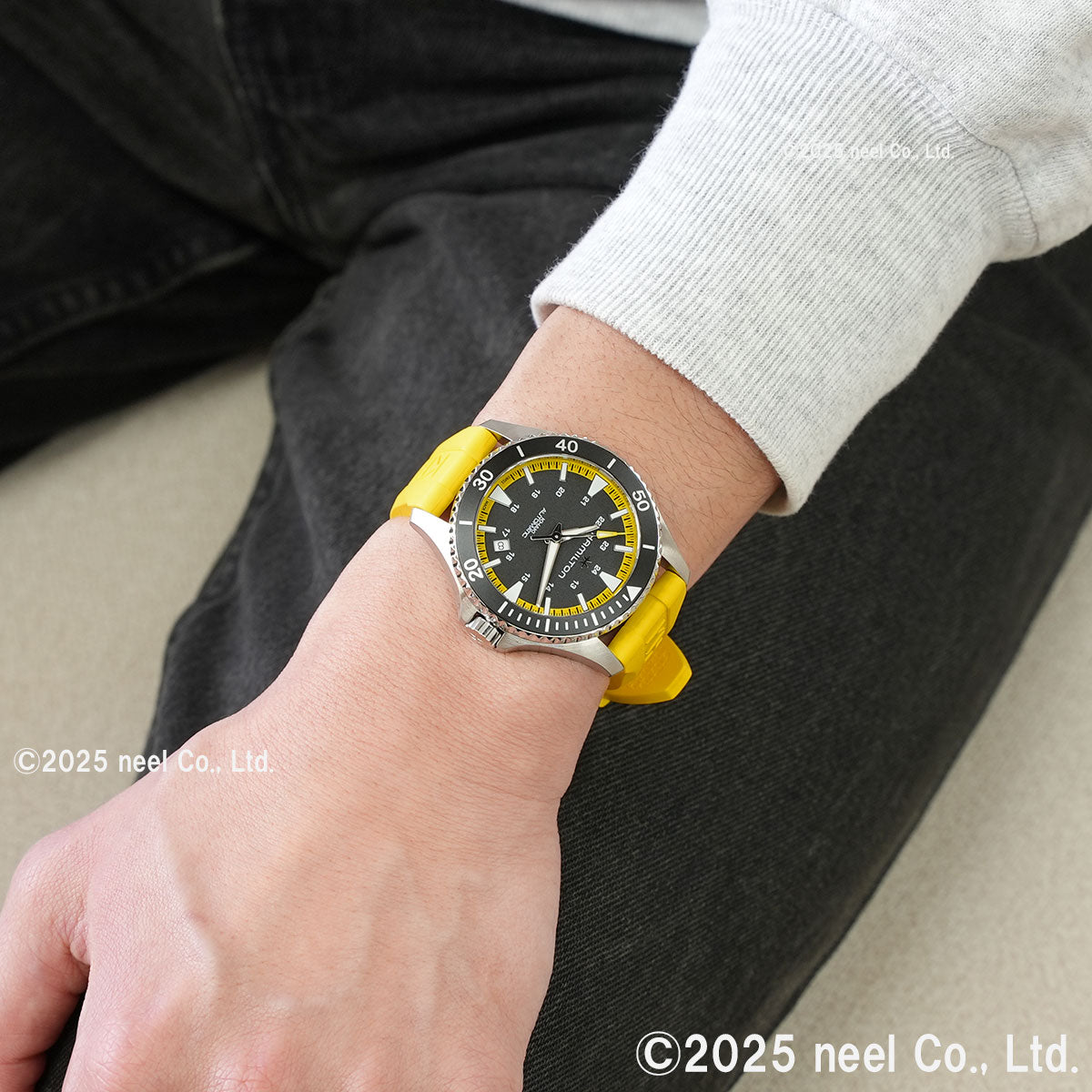 ハミルトン HAMILTON カーキ ネイビー スキューバ オート 40mm H82395332 腕時計 メンズ レディース 自動巻き【正規品】【60回分割手数料無料!】