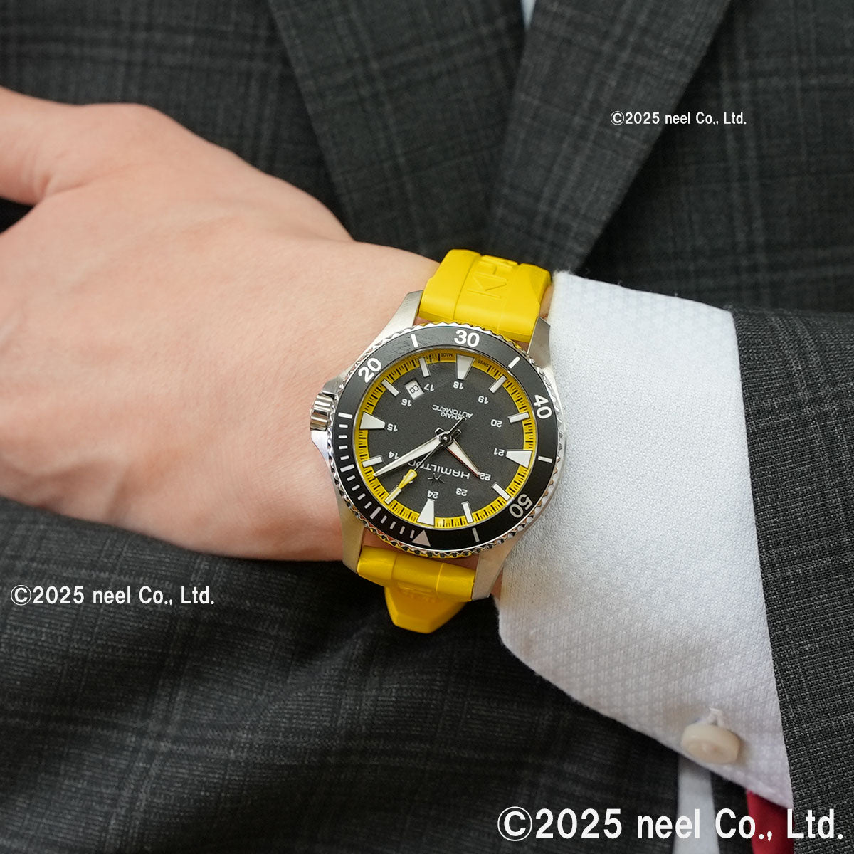 ハミルトン HAMILTON カーキ ネイビー スキューバ オート 40mm H82395332 腕時計 メンズ レディース 自動巻き【正規品】【60回分割手数料無料!】